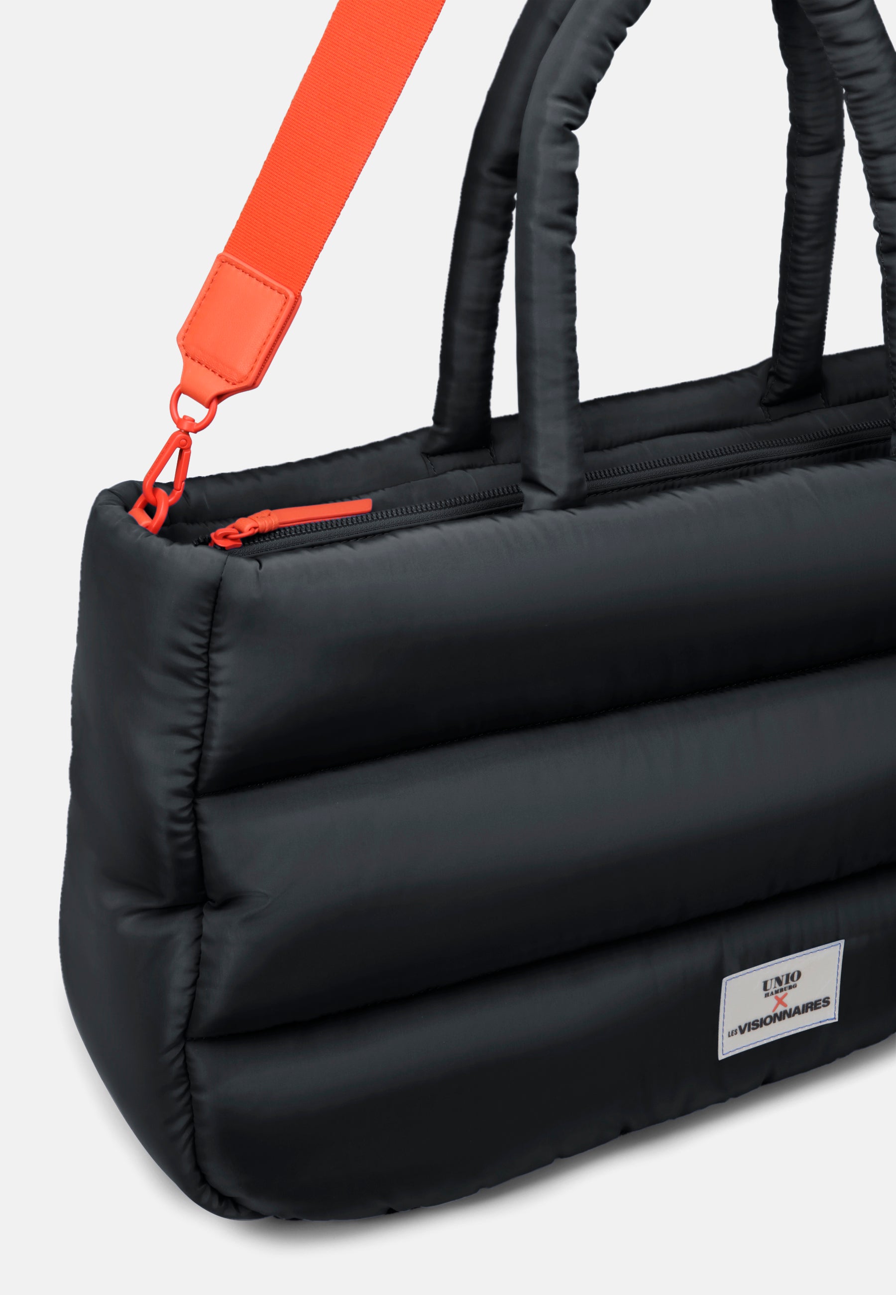 LES VISIONNAIRES- Handtaschen>Damen>Nylontaschen>Shopper Taschen- CORTINA L UNIO- strong orange / OS-black / OS-toast / OS-light grey / OS-deep forest / OS-tea green / OS-fresh blue / OS-navy / OS-amethyst / OS-barbie / OS