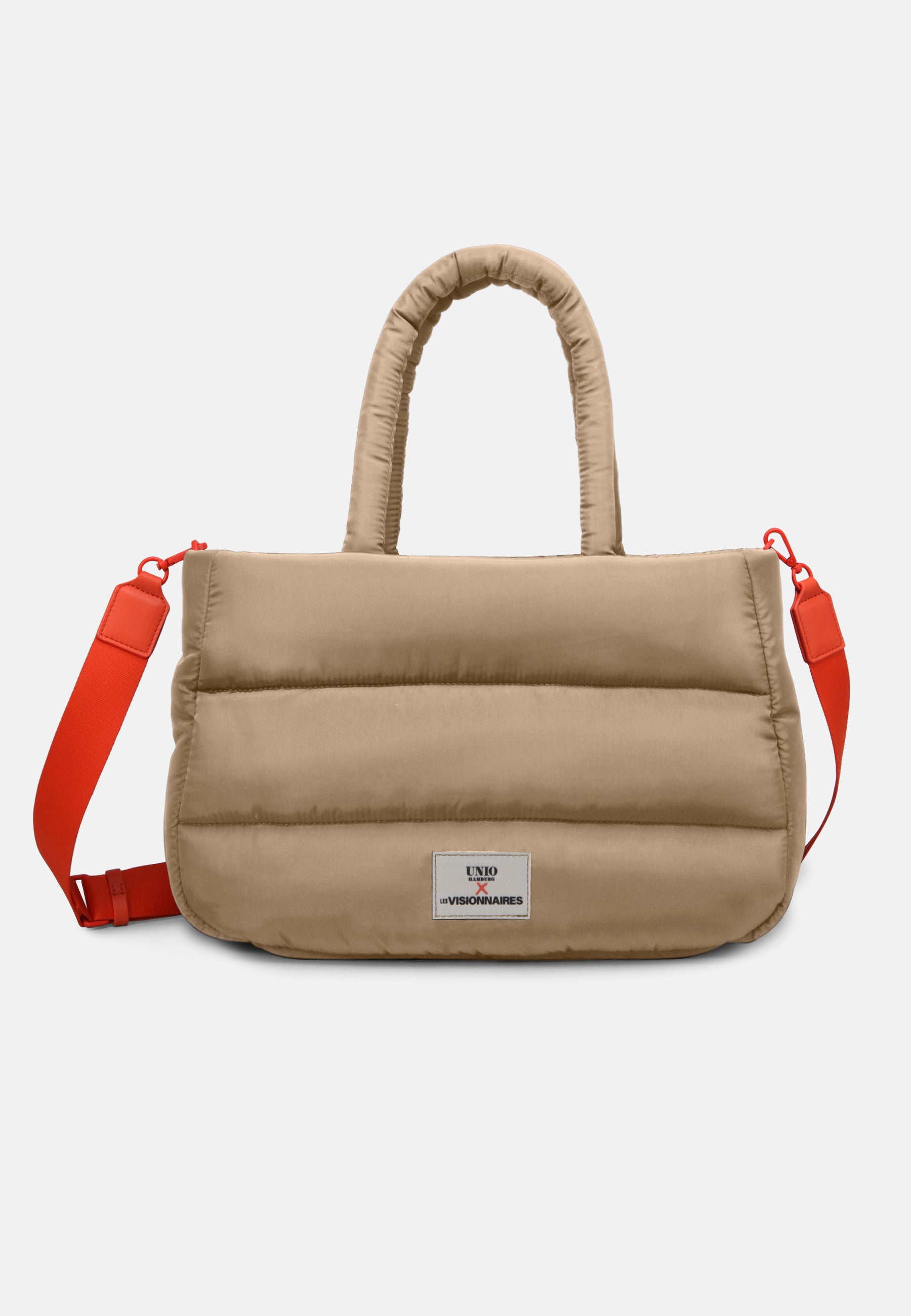 LES VISIONNAIRES- Handtaschen>Damen>Nylontaschen>Shopper Taschen- CORTINA UNIO- strong orange / OS-black / OS-toast / OS-light grey / OS-deep forest / OS-tea green / OS-fresh blue / OS-navy / OS-amethyst / OS-barbie / OS