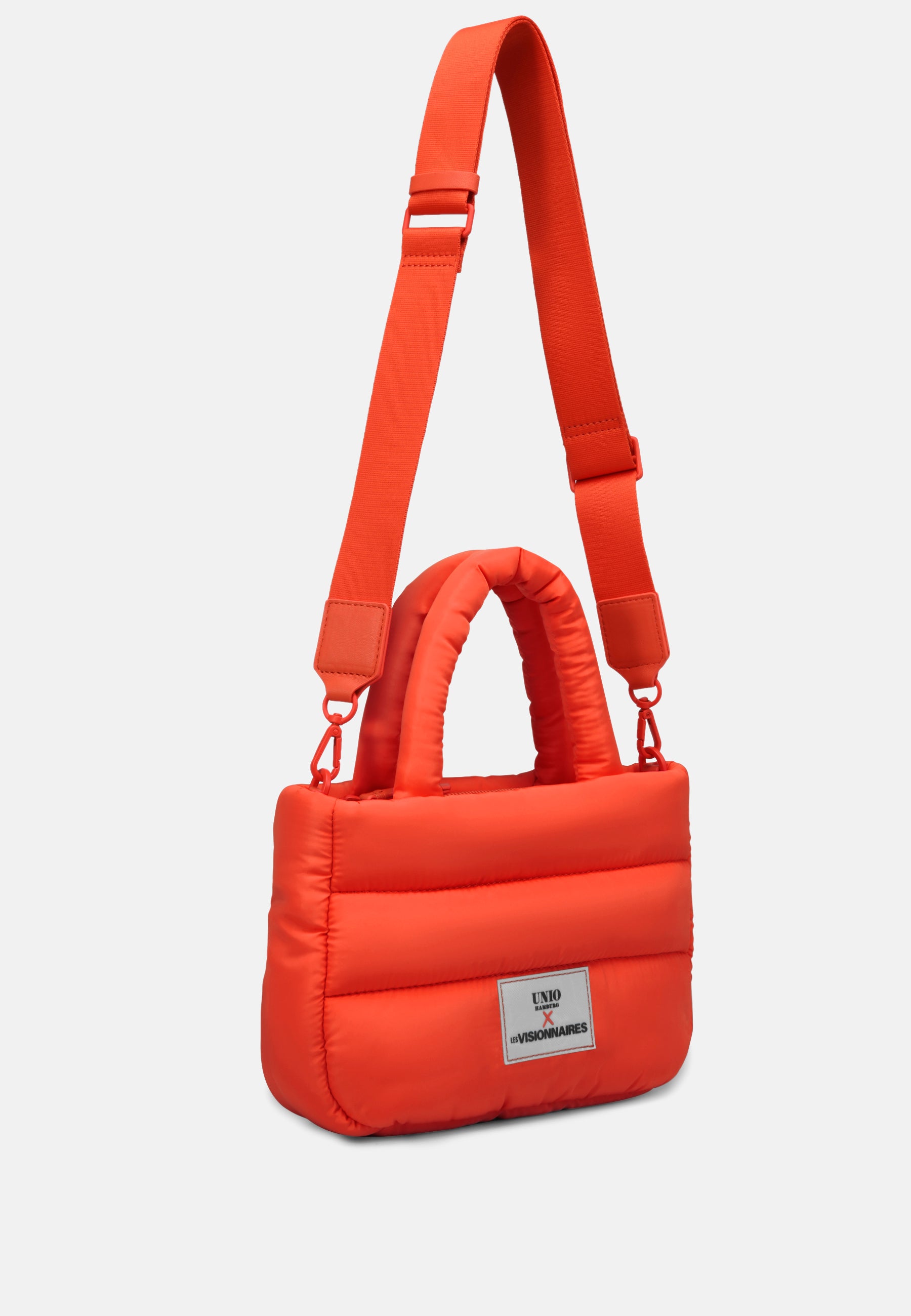 LES VISIONNAIRES- Handtaschen>Damen>Nylontaschen>Umhängetaschen- CORTINA S UNIO- strong orange / OS-black / OS-toast / OS-leo print / OS-light grey / OS-deep forest / OS-tea green / OS-fresh blue / OS-navy / OS-amethyst / OS