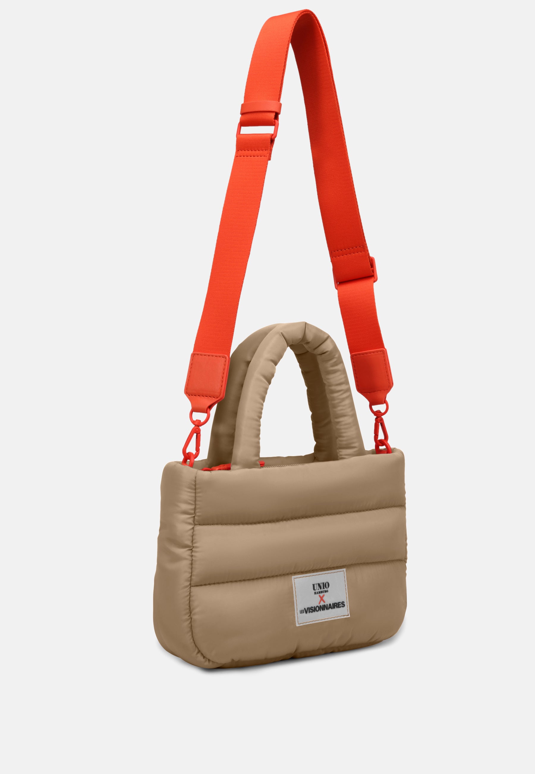 LES VISIONNAIRES- Handtaschen>Damen>Nylontaschen>Umhängetaschen- CORTINA S UNIO- strong orange / OS-black / OS-toast / OS-leo print / OS-light grey / OS-deep forest / OS-tea green / OS-fresh blue / OS-navy / OS-amethyst / OS