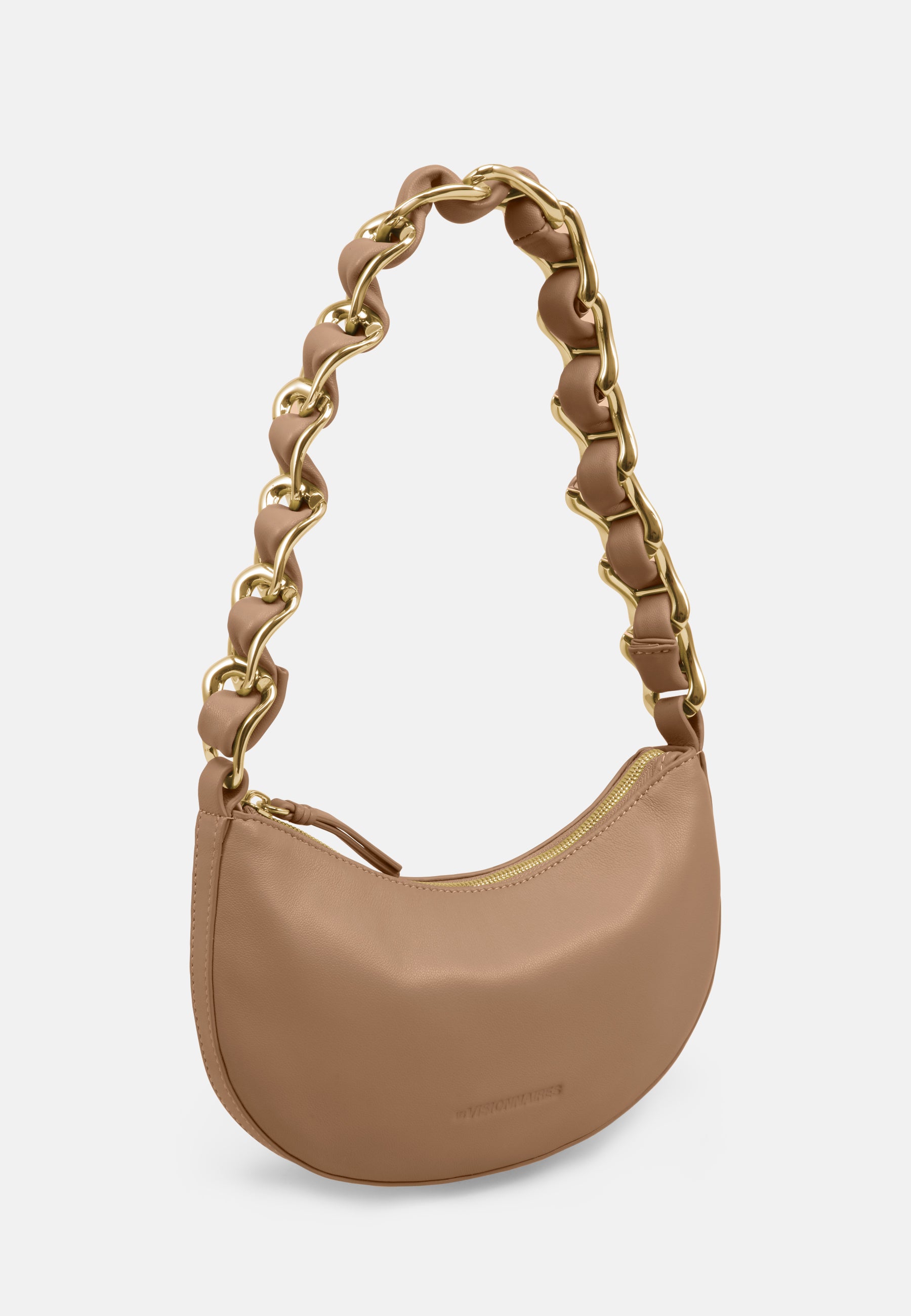 LES VISIONNAIRES- Handtaschen>Damen>Schultertaschen- CICI CHAIN- black / OS-off white / OS-caramel / OS-cappuccino beige / OS-matcha tea / OS-dusk blue / OS-cranberry / OS