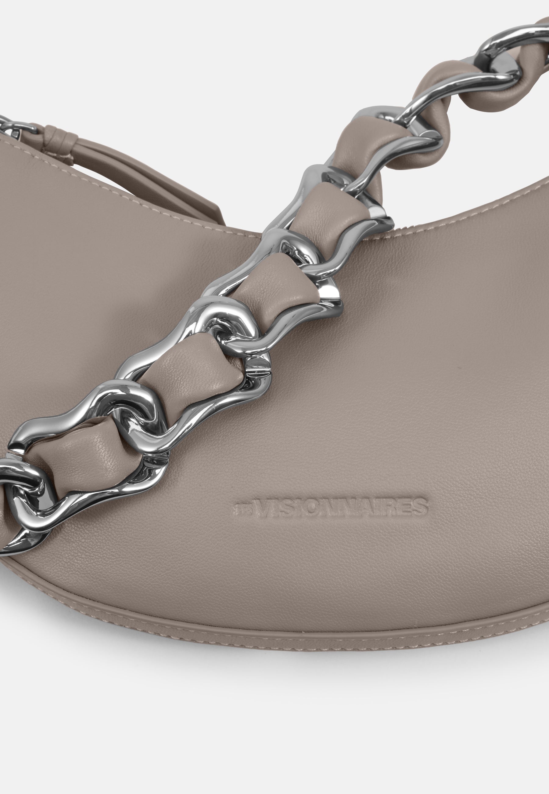 LES VISIONNAIRES- Handtaschen>Damen>Schultertaschen- CICI CHAIN- black / OS-off white / OS-caramel / OS-cappuccino beige / OS-matcha tea / OS-dusk blue / OS-cranberry / OS