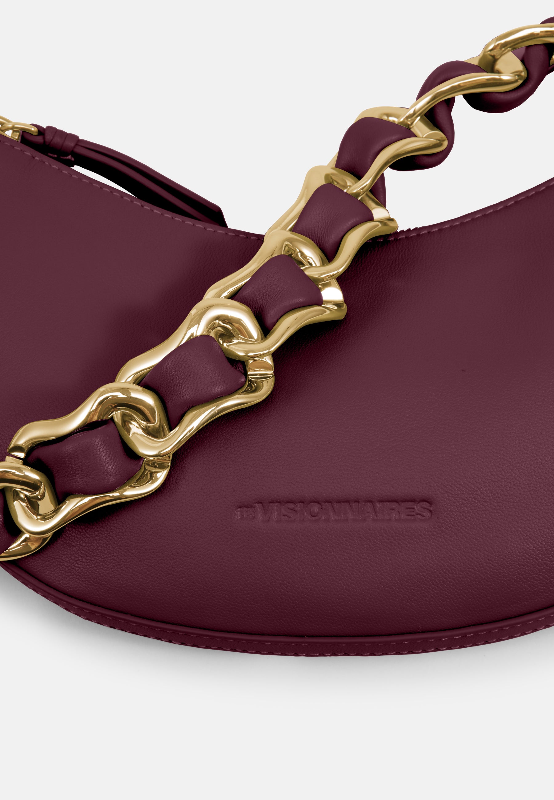 LES VISIONNAIRES- Handtaschen>Damen>Schultertaschen- CICI CHAIN- black / OS-off white / OS-caramel / OS-cappuccino beige / OS-matcha tea / OS-dusk blue / OS-cranberry / OS