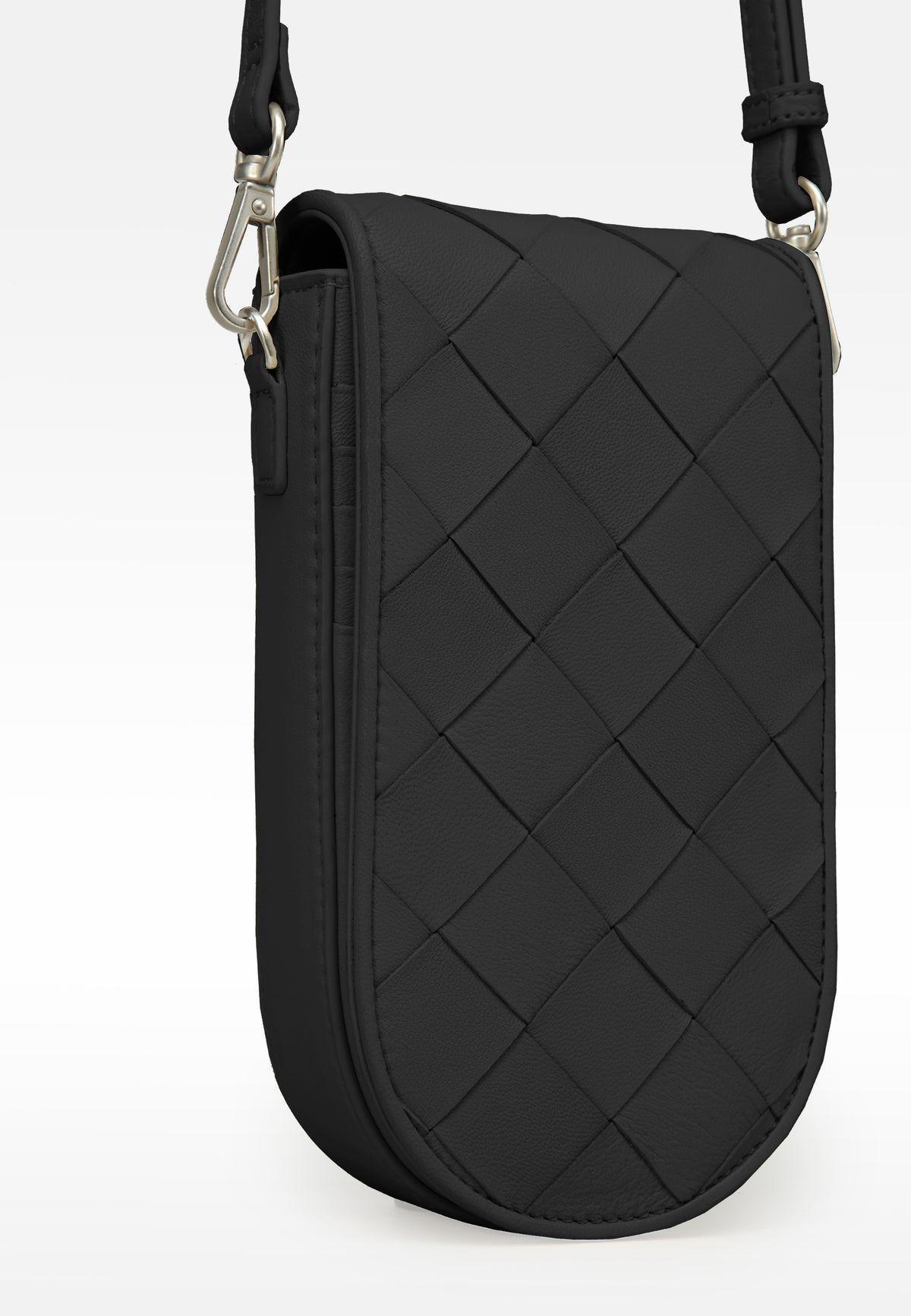 LES VISIONNAIRES- Wallets- ADELE WEAVE- black / OS-off white / OS-lemonsorbet / OS-matcha / OS