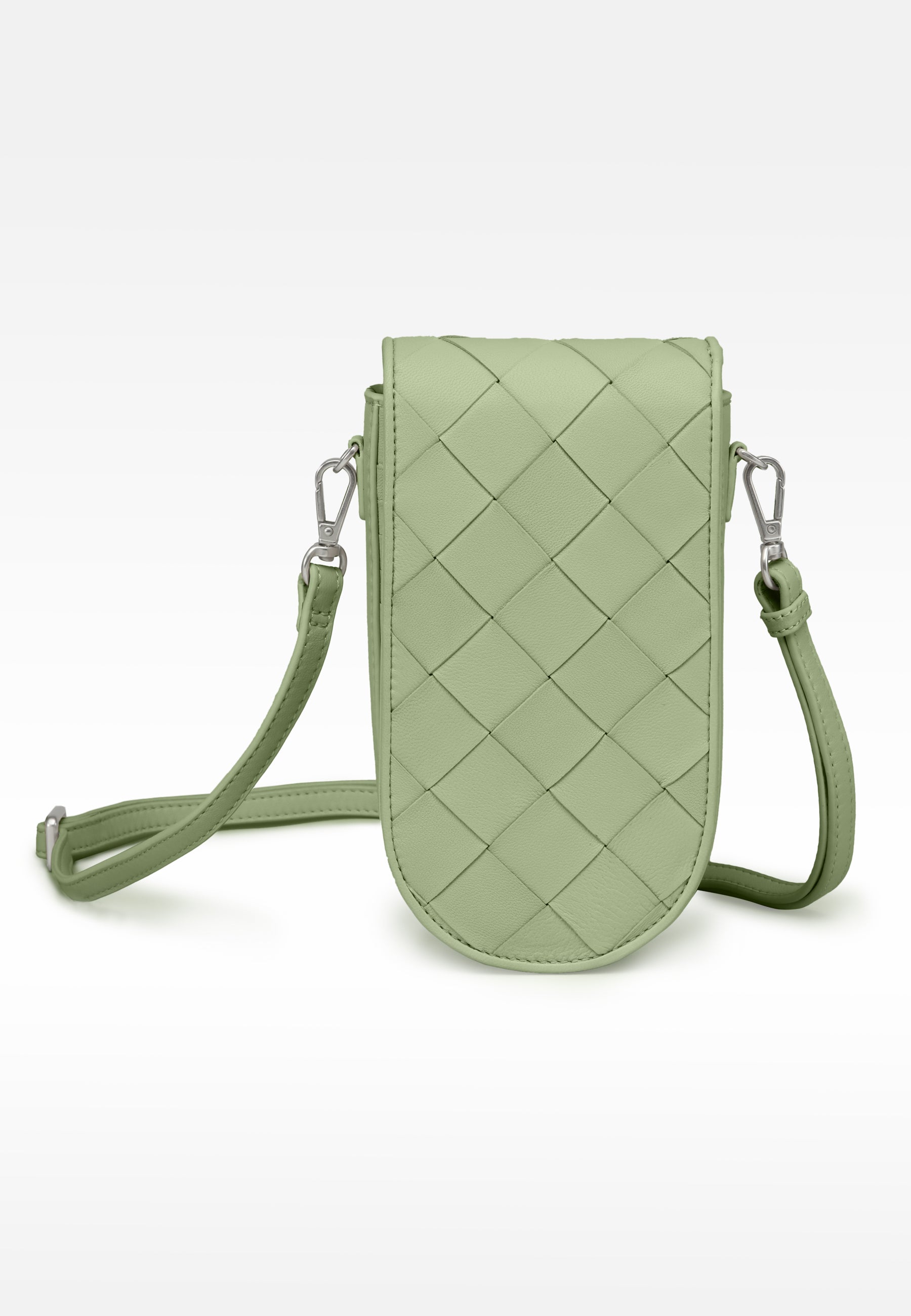 LES VISIONNAIRES- Wallets- ADELE WEAVE- black / OS-off white / OS-lemonsorbet / OS-matcha / OS