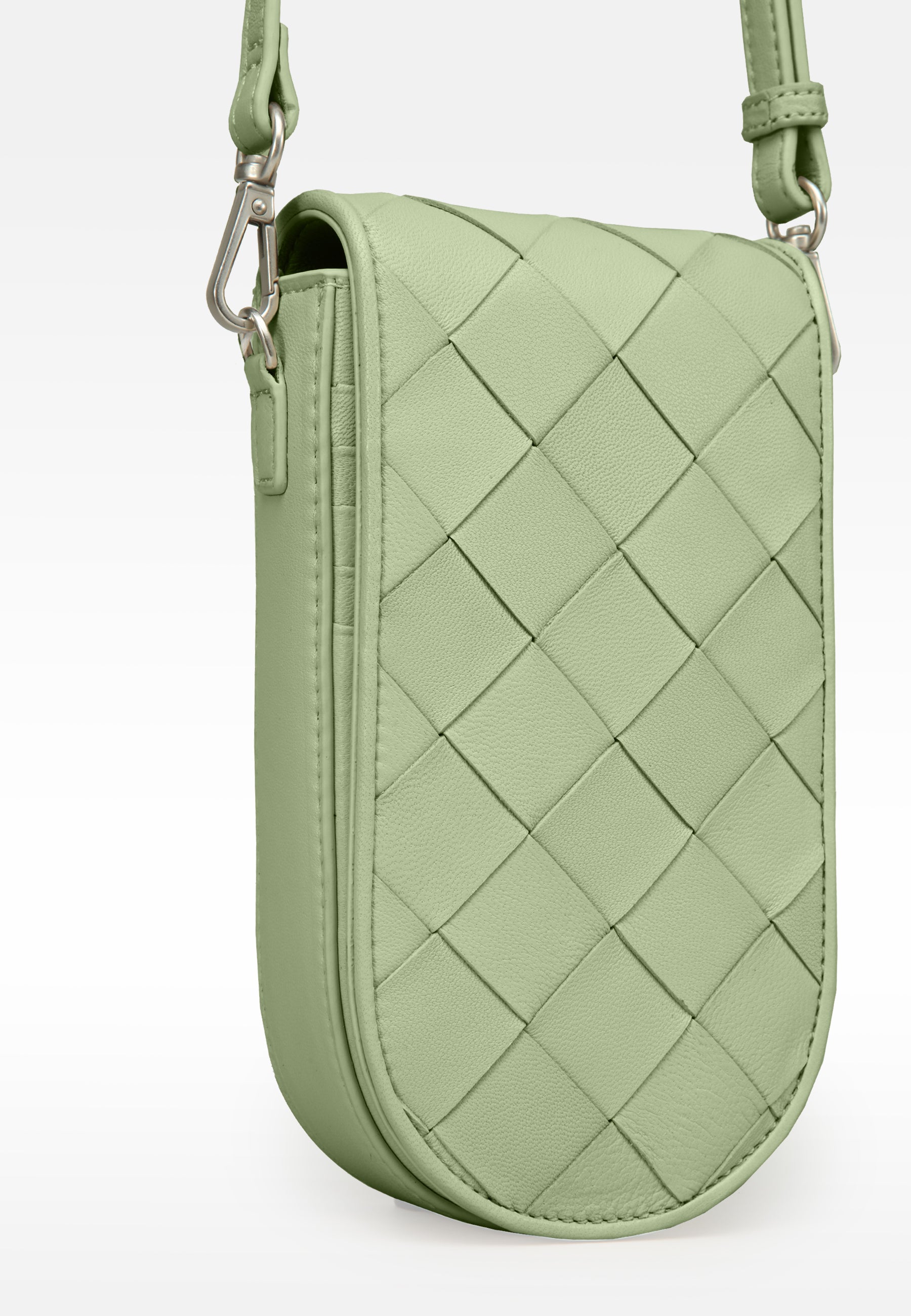 LES VISIONNAIRES- Wallets- ADELE WEAVE- black / OS-off white / OS-lemonsorbet / OS-matcha / OS