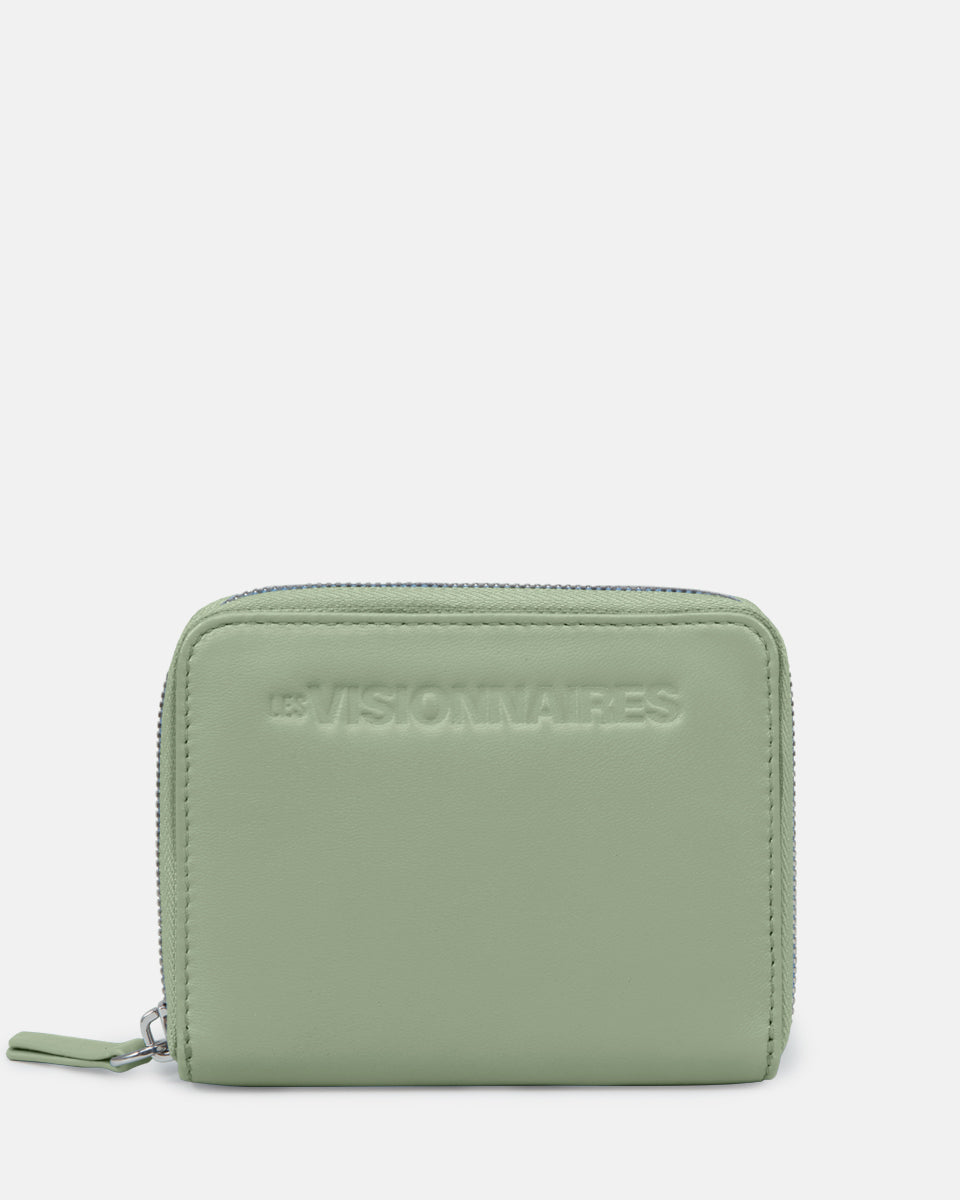 LES VISIONNAIRES- Wallets- ELINA 25 SILKY- black / OS-off white / OS-caramel / OS-cappuccino beige / OS-matcha tea / OS-dusk blue / OS-cranberry / OS