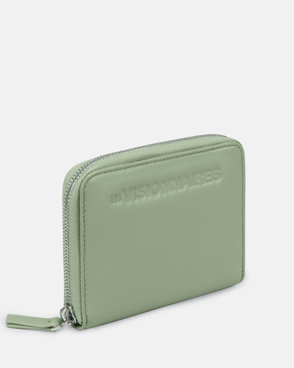 LES VISIONNAIRES- Wallets- ELINA 25 SILKY- black / OS-off white / OS-caramel / OS-cappuccino beige / OS-matcha tea / OS-dusk blue / OS-cranberry / OS