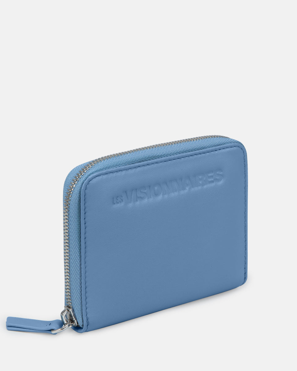 LES VISIONNAIRES- Wallets- ELINA 25 SILKY- black / OS-off white / OS-caramel / OS-cappuccino beige / OS-matcha tea / OS-dusk blue / OS-cranberry / OS
