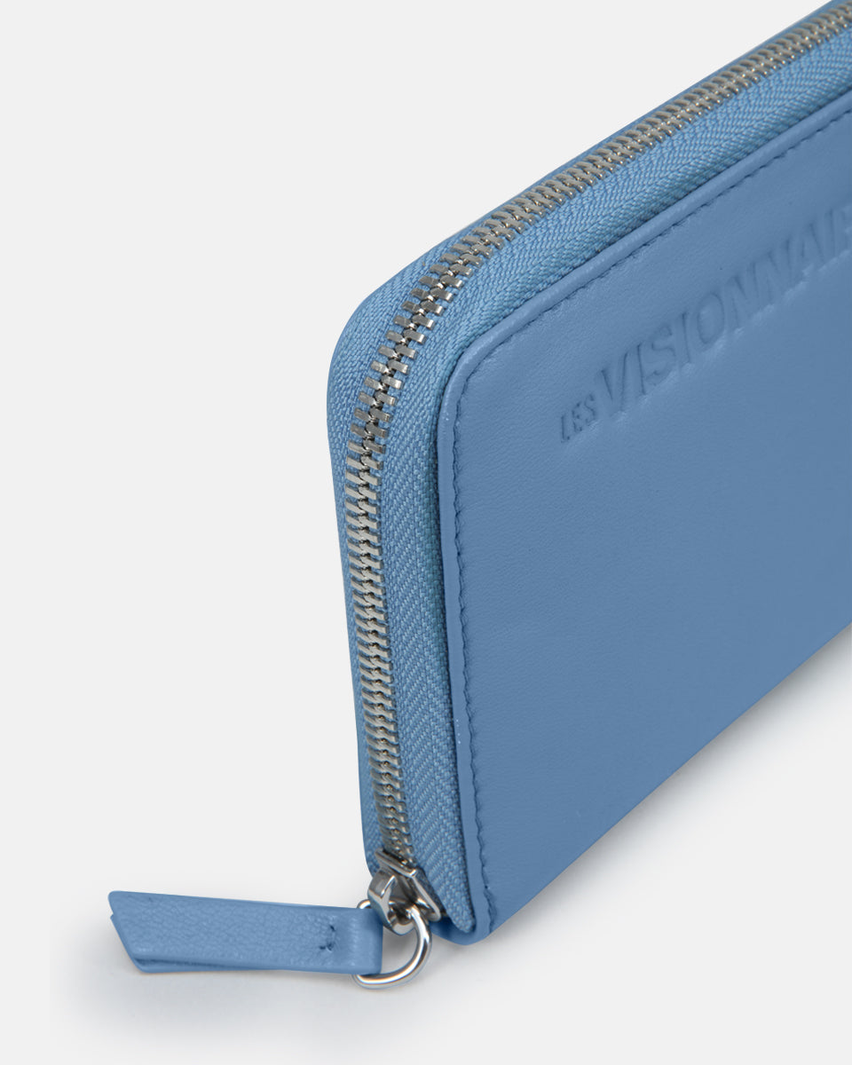 LES VISIONNAIRES- Wallets- ELINA 25 SILKY- black / OS-off white / OS-caramel / OS-cappuccino beige / OS-matcha tea / OS-dusk blue / OS-cranberry / OS