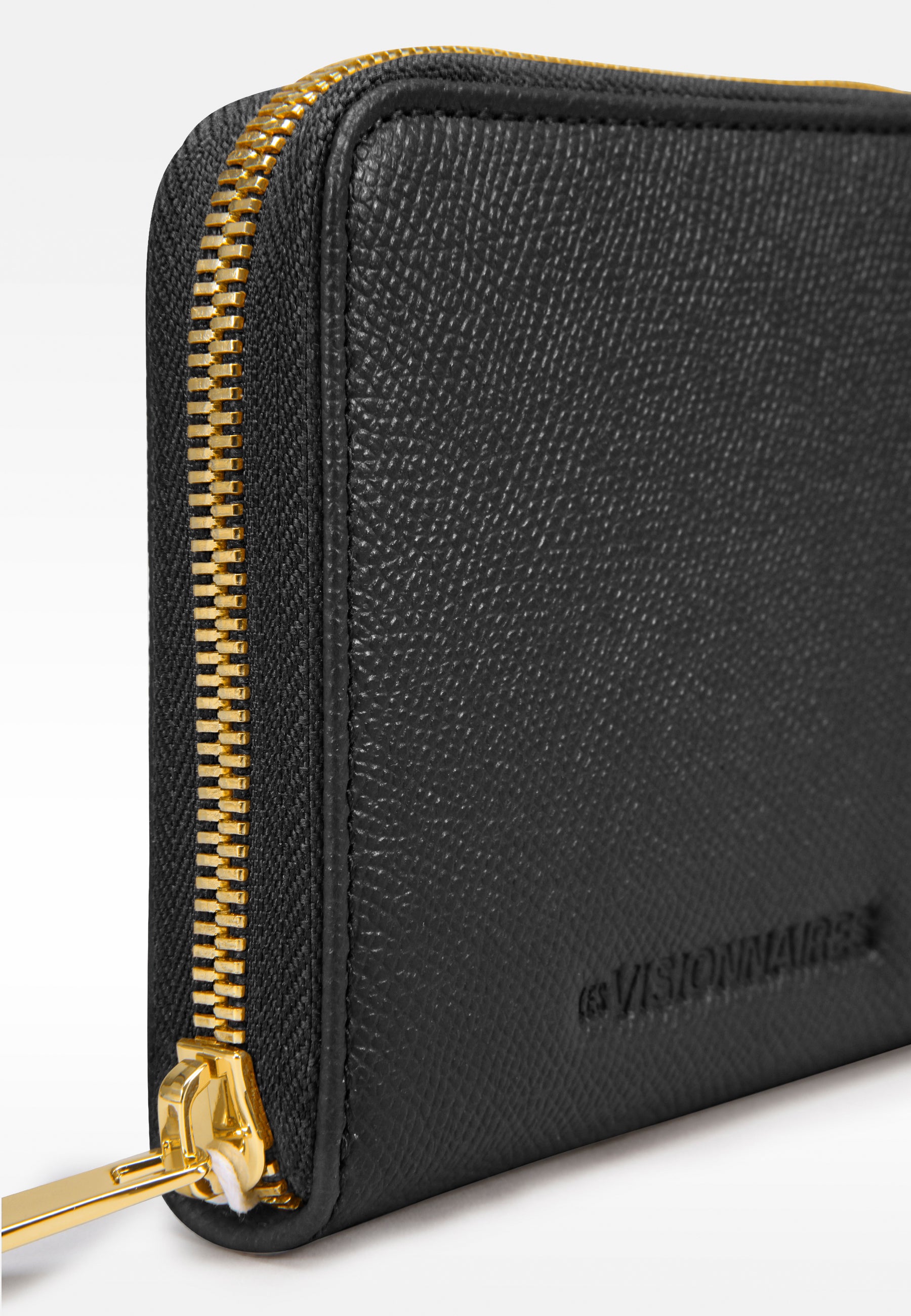 LES VISIONNAIRES- Wallets- ELINA STRUCTURE- black / OS-taupe brown / OS-cranberry red / OS-salmon / OS