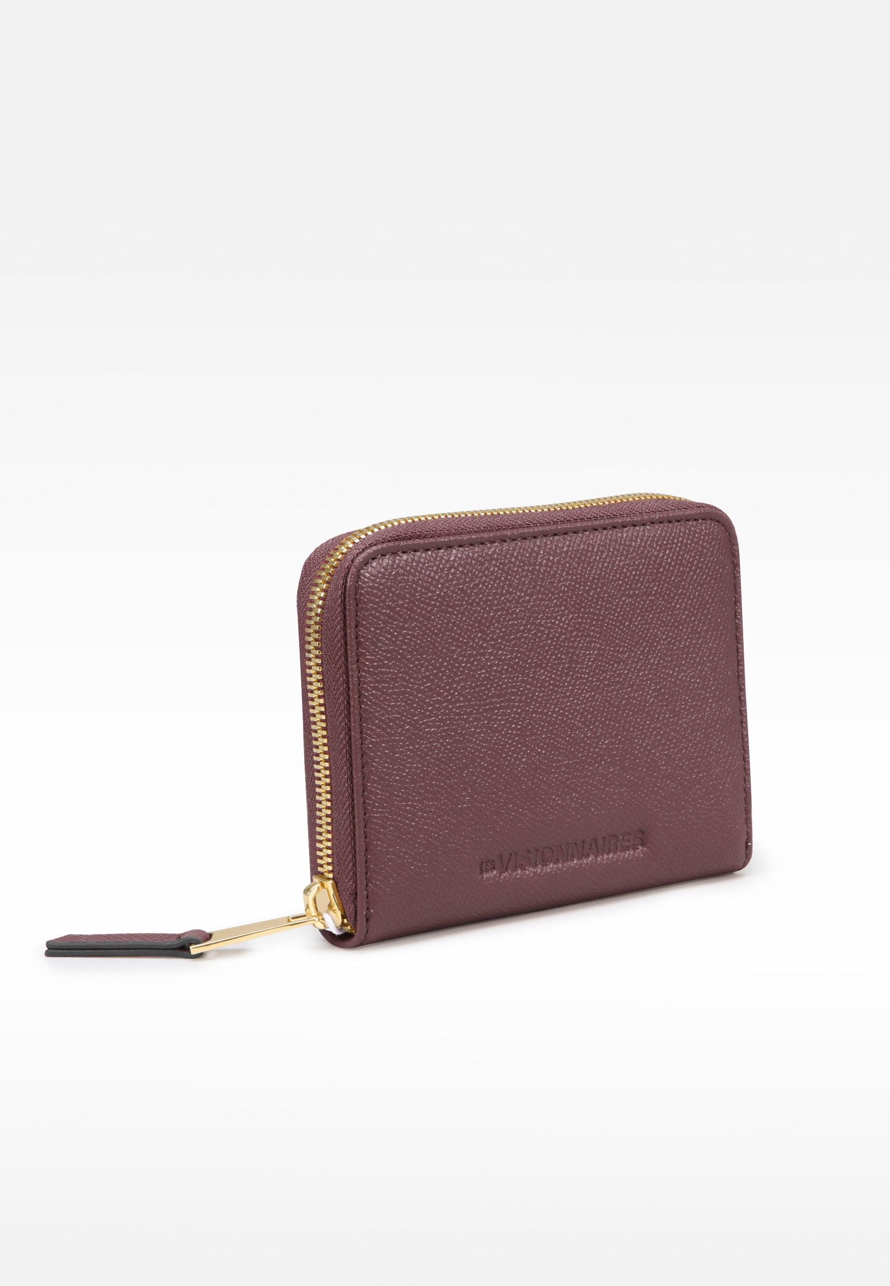 LES VISIONNAIRES- Wallets- ELINA STRUCTURE- black / OS-taupe brown / OS-cranberry red / OS-salmon / OS