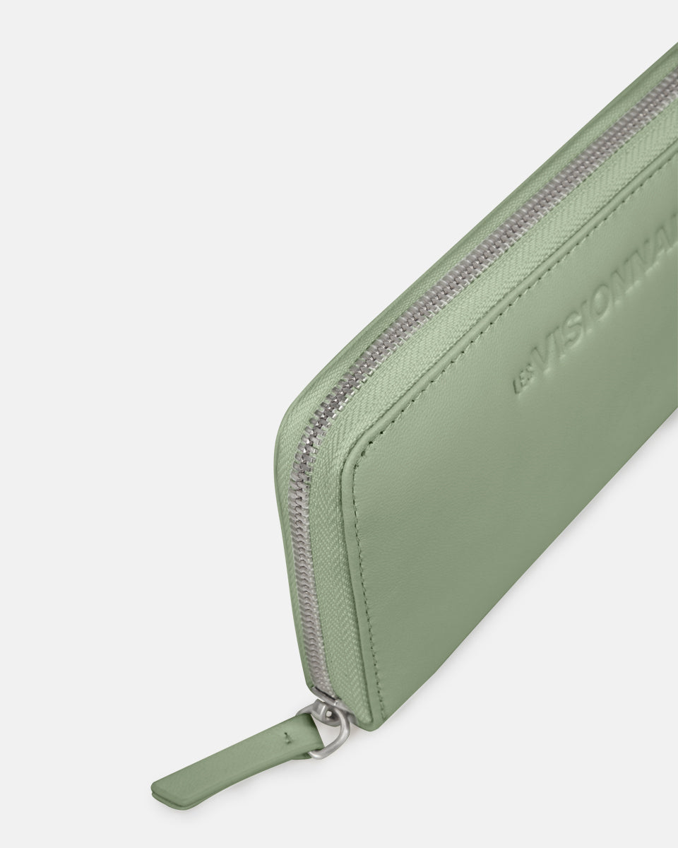 LES VISIONNAIRES- Wallets- LILY 25 SILKY- black / OS-off white / OS-caramel / OS-cappuccino beige / OS-matcha tea / OS-dusk blue / OS-cranberry / OS