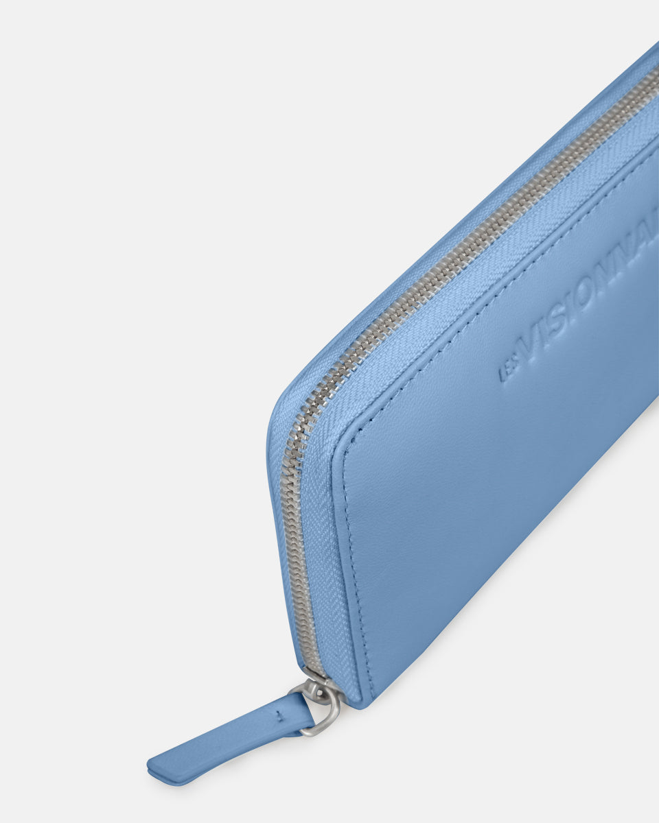 LES VISIONNAIRES- Wallets- LILY 25 SILKY- black / OS-off white / OS-caramel / OS-cappuccino beige / OS-matcha tea / OS-dusk blue / OS-cranberry / OS