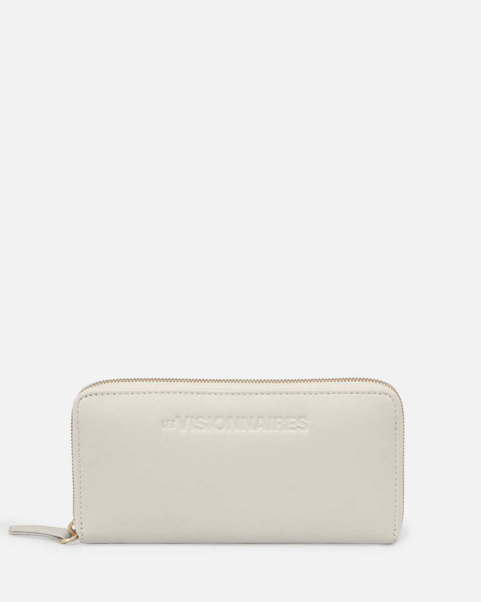 LES VISIONNAIRES- Wallets- LILY 25 SILKY- black / OS-off white / OS-caramel / OS-cappuccino beige / OS-matcha tea / OS-dusk blue / OS-cranberry / OS