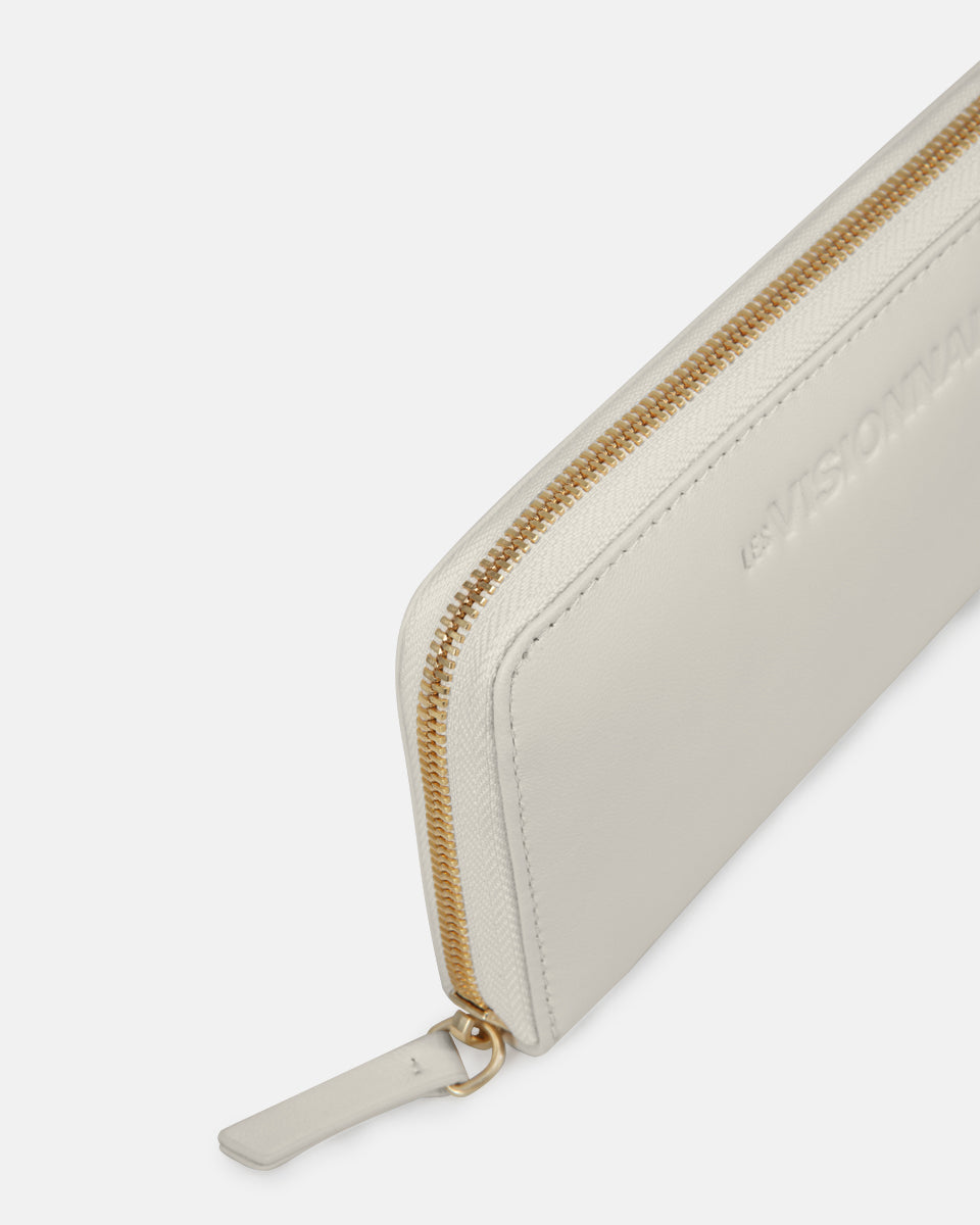 LES VISIONNAIRES- Wallets- LILY 25 SILKY- black / OS-off white / OS-caramel / OS-cappuccino beige / OS-matcha tea / OS-dusk blue / OS-cranberry / OS