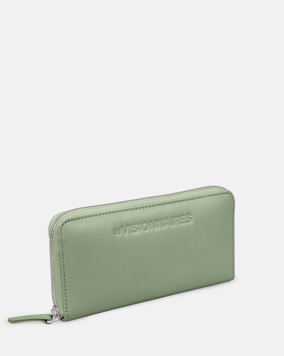 LES VISIONNAIRES- Wallets- LILY 25 SILKY- black / OS-off white / OS-caramel / OS-cappuccino beige / OS-matcha tea / OS-dusk blue / OS-cranberry / OS