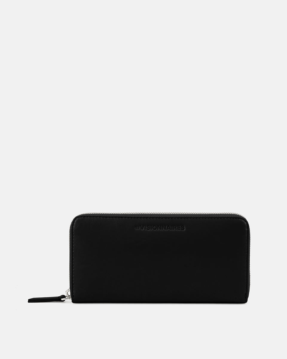 LES VISIONNAIRES- Wallets- LILY CRINKLE- black / OS-glacier grey / OS-bordeaux red / OS