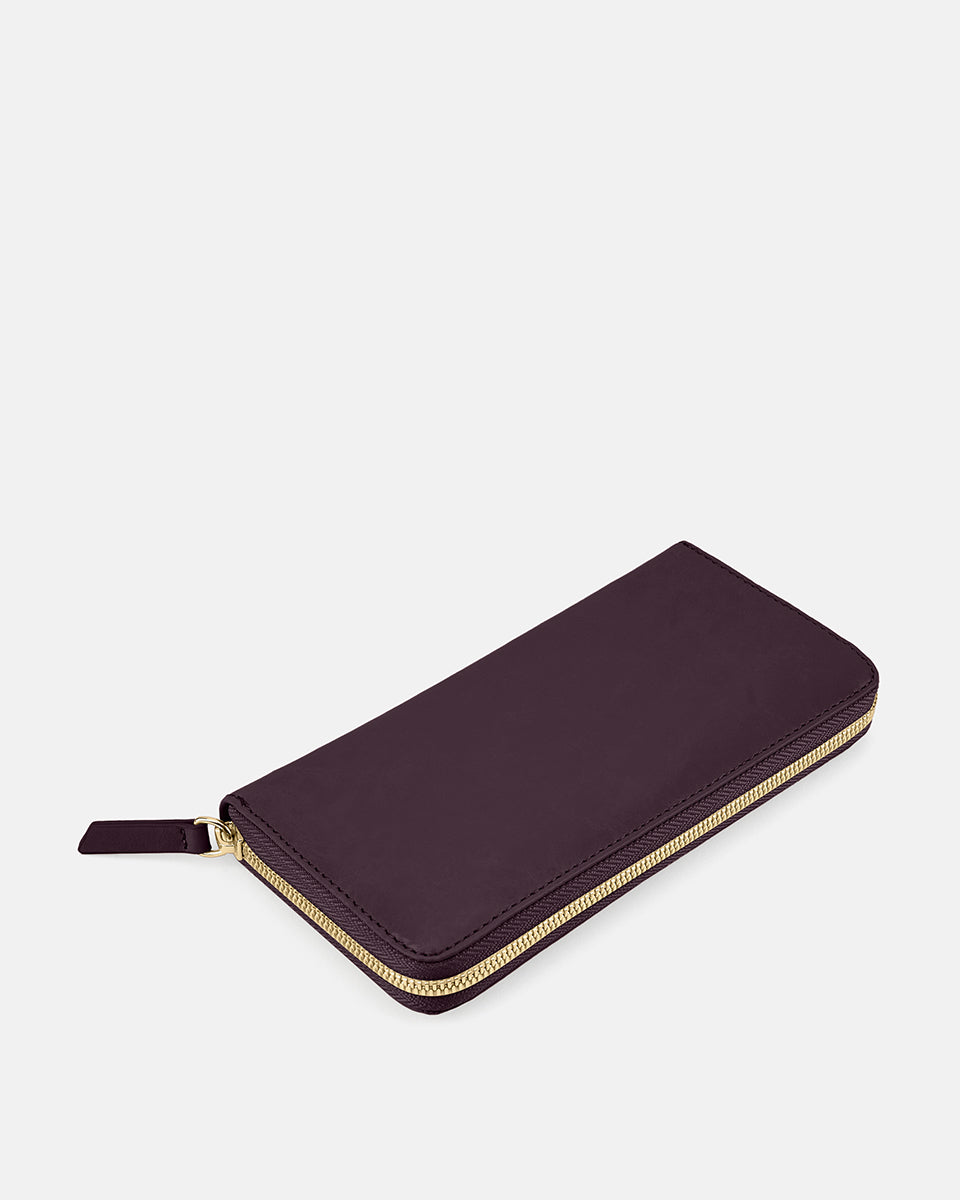 LES VISIONNAIRES- Wallets- LILY CRINKLE- black / OS-glacier grey / OS-bordeaux red / OS