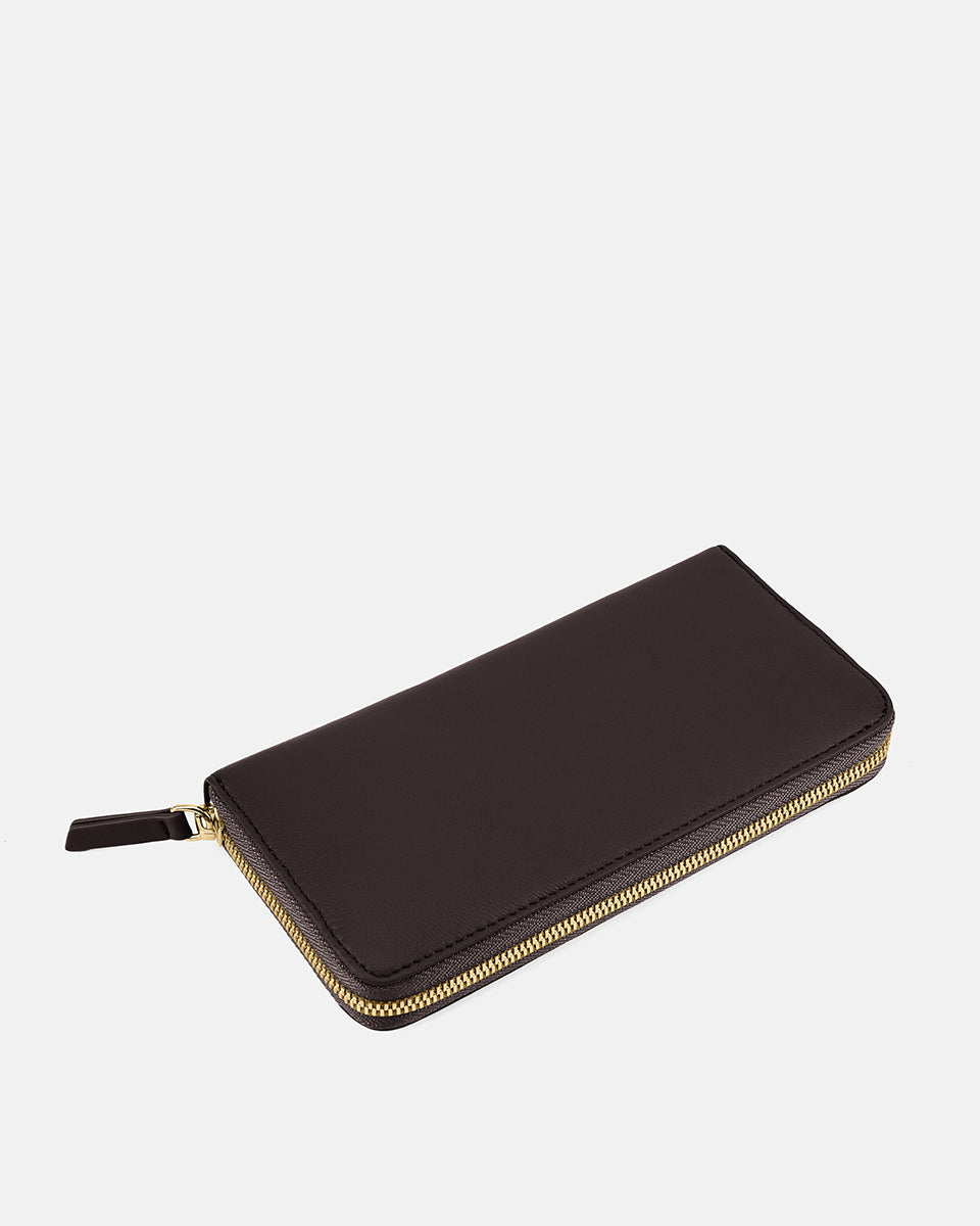 LES VISIONNAIRES- Wallets- LILY SILKY- chocolate brown / OS-titanium grey / OS-vinyard red / OS