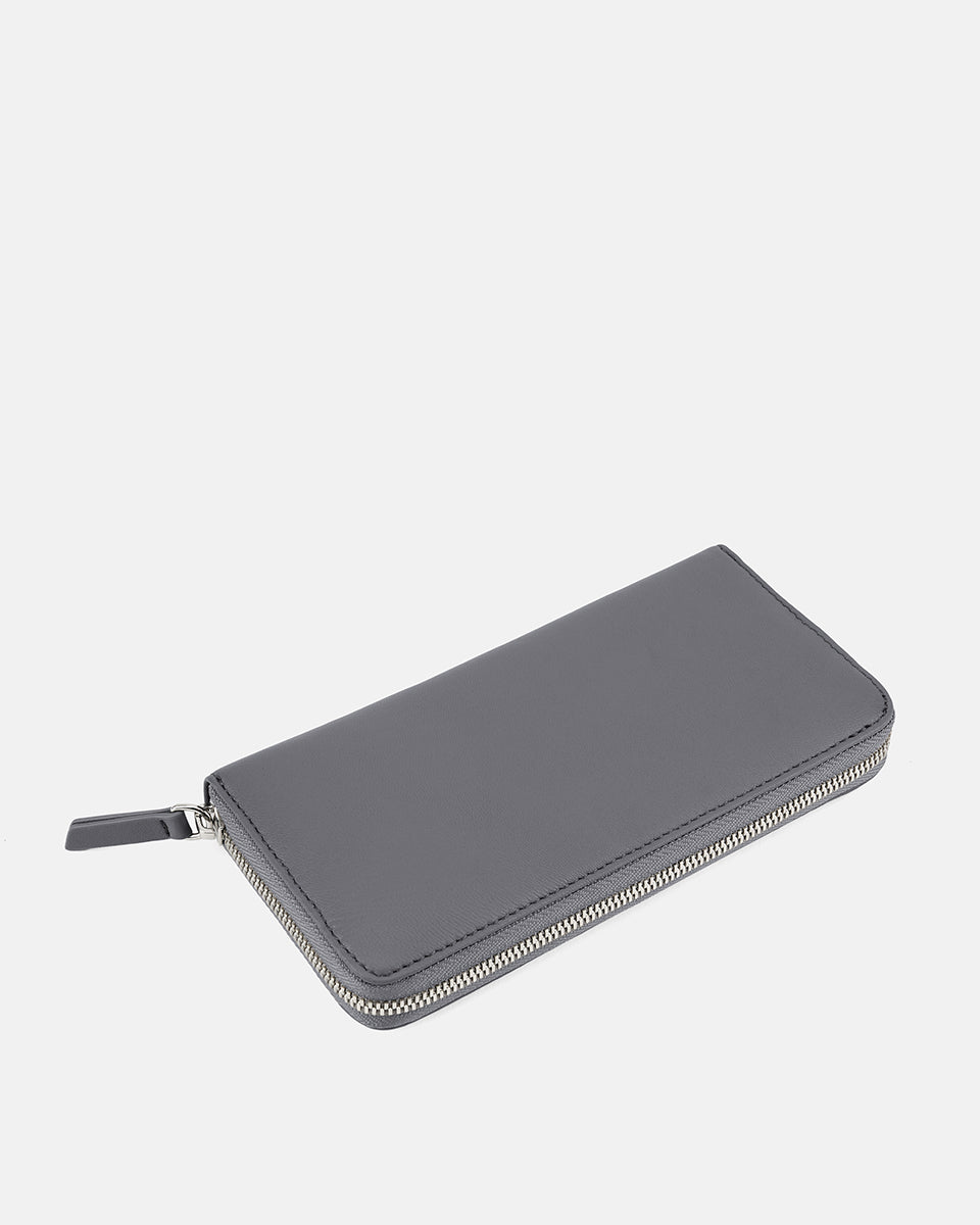 LES VISIONNAIRES- Wallets- LILY SILKY- chocolate brown / OS-titanium grey / OS-vinyard red / OS