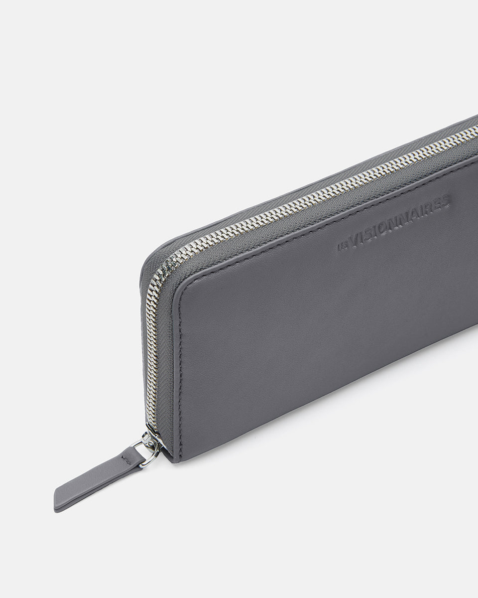 LES VISIONNAIRES- Wallets- LILY SILKY- chocolate brown / OS-titanium grey / OS-vinyard red / OS