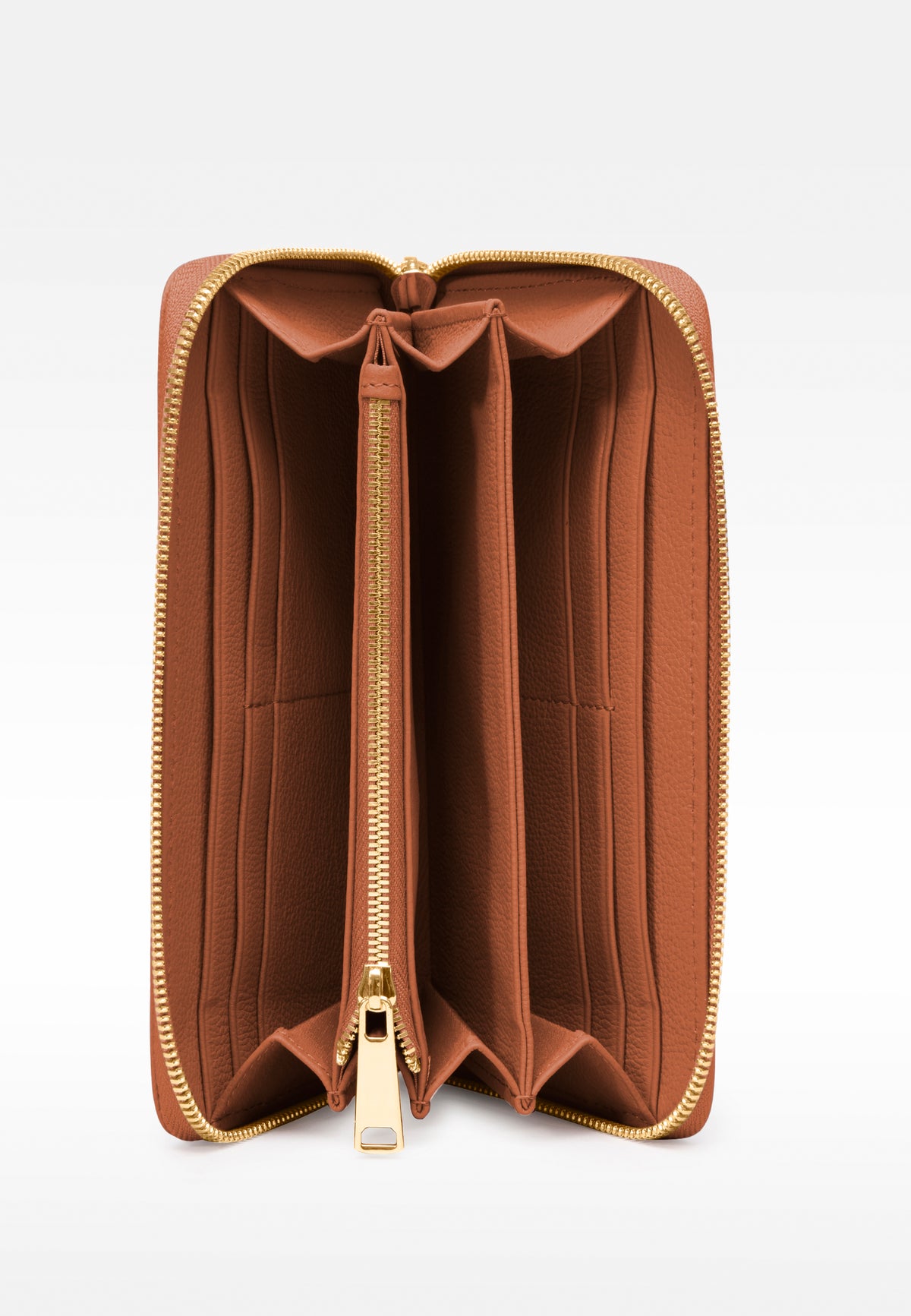 LES VISIONNAIRES- Wallets- LILY STRUCTURE- cognac / OS-deep emerald / OS-cranberry red / OS-salmon / OS