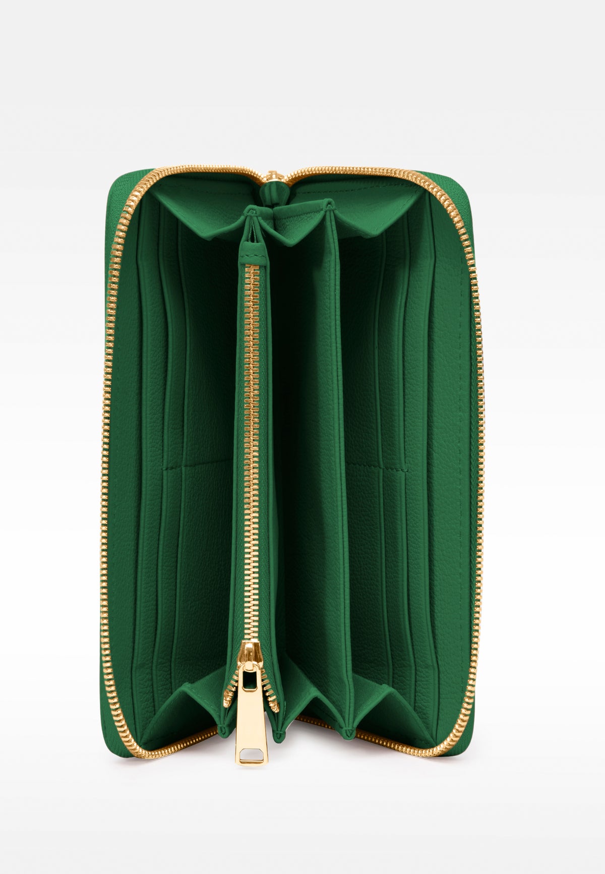 LES VISIONNAIRES- Wallets- LILY STRUCTURE- cognac / OS-deep emerald / OS-cranberry red / OS-salmon / OS