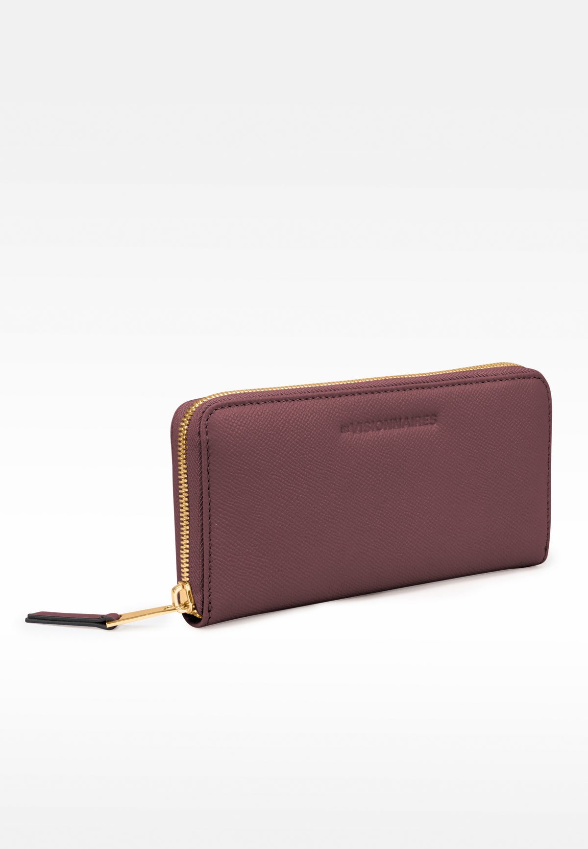 LES VISIONNAIRES- Wallets- LILY STRUCTURE- cognac / OS-deep emerald / OS-cranberry red / OS-salmon / OS