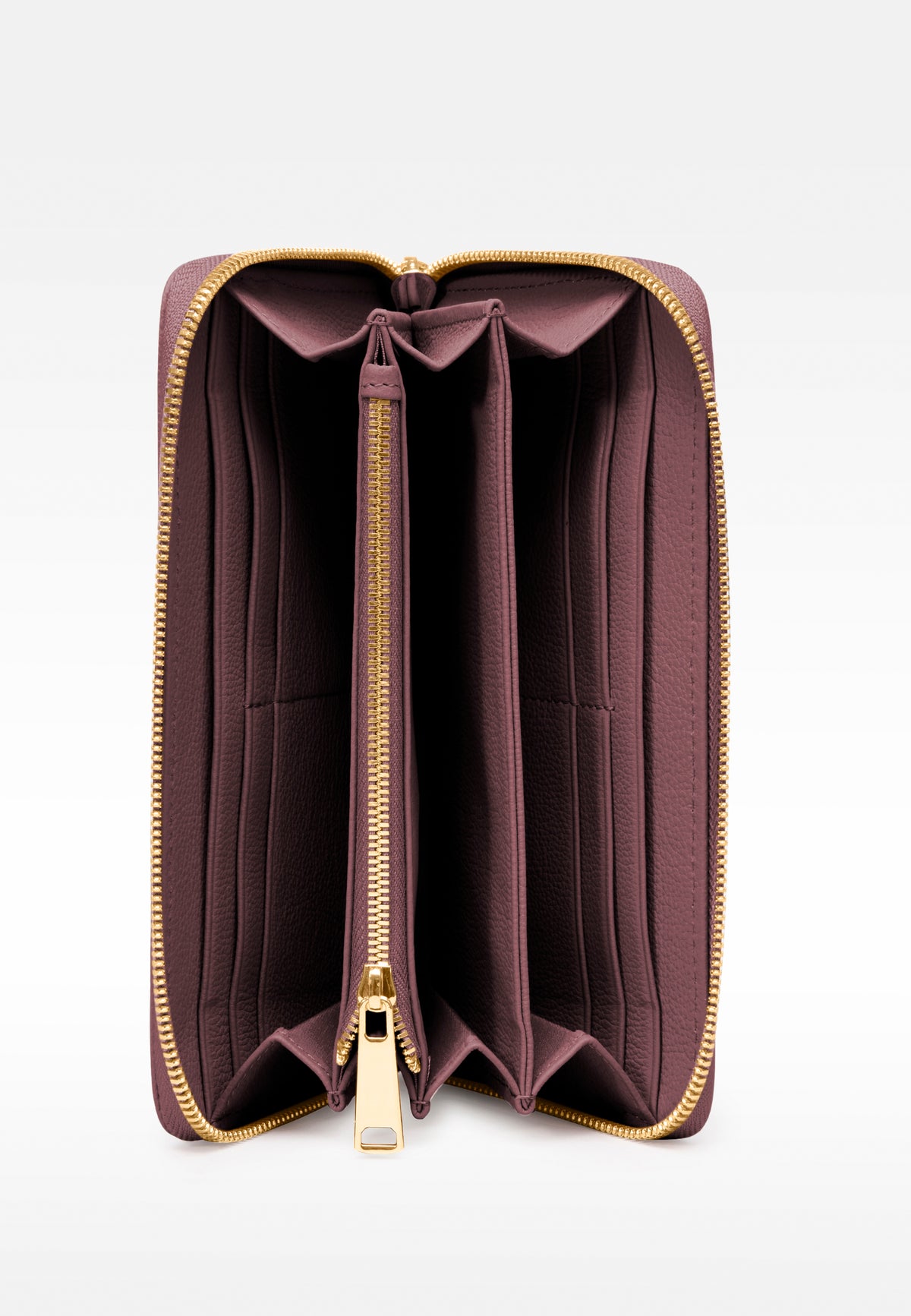 LES VISIONNAIRES- Wallets- LILY STRUCTURE- cognac / OS-deep emerald / OS-cranberry red / OS-salmon / OS