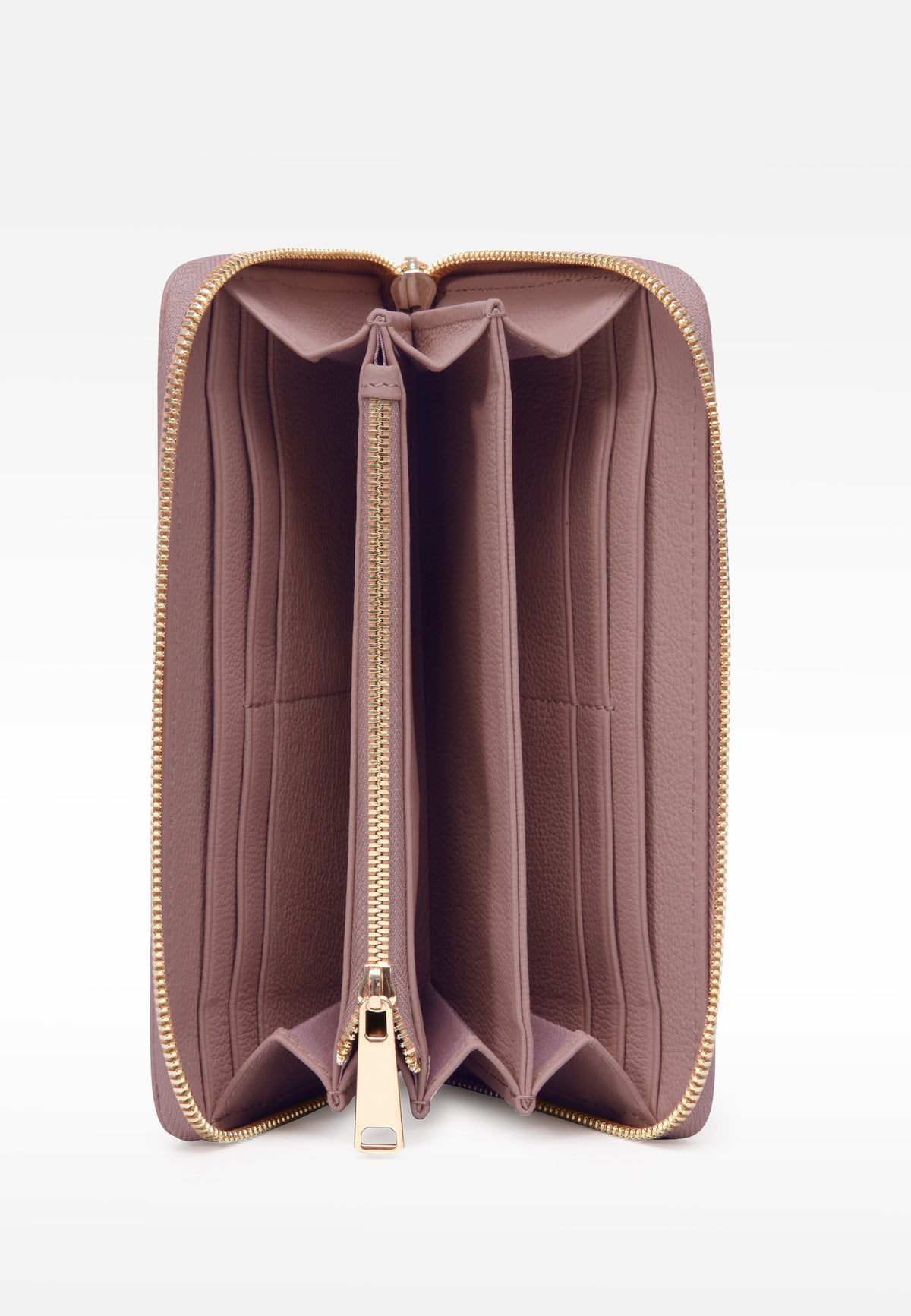 LES VISIONNAIRES- Wallets- LILY STRUCTURE- cognac / OS-deep emerald / OS-cranberry red / OS-salmon / OS
