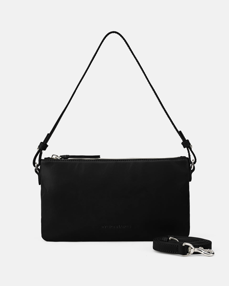 LES VISIONNAIRES- Bags- ALICE CRINKLE- black / OS-glacier grey / OS-bordeaux red / OS-cameo rose / OS