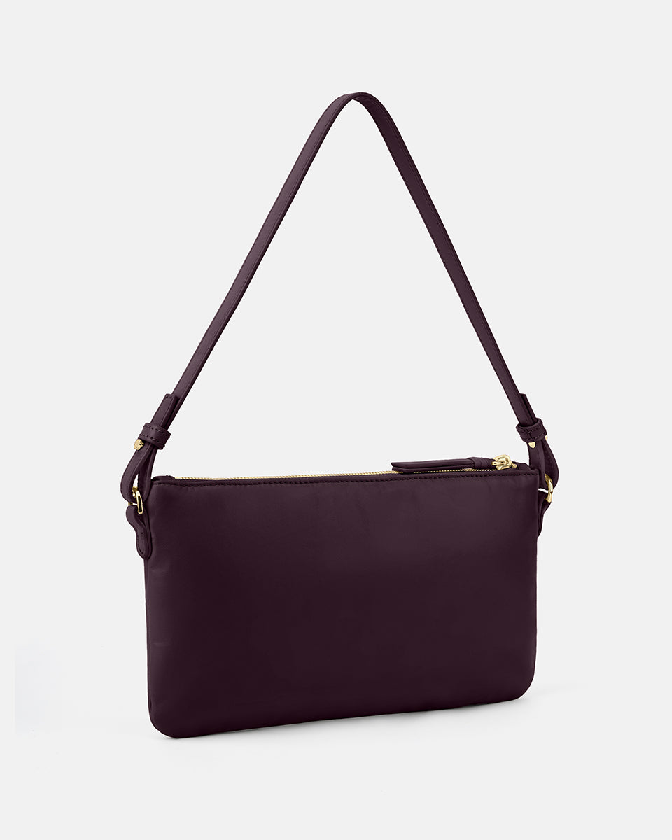 LES VISIONNAIRES- Bags- ALICE CRINKLE- black / OS-glacier grey / OS-bordeaux red / OS-cameo rose / OS