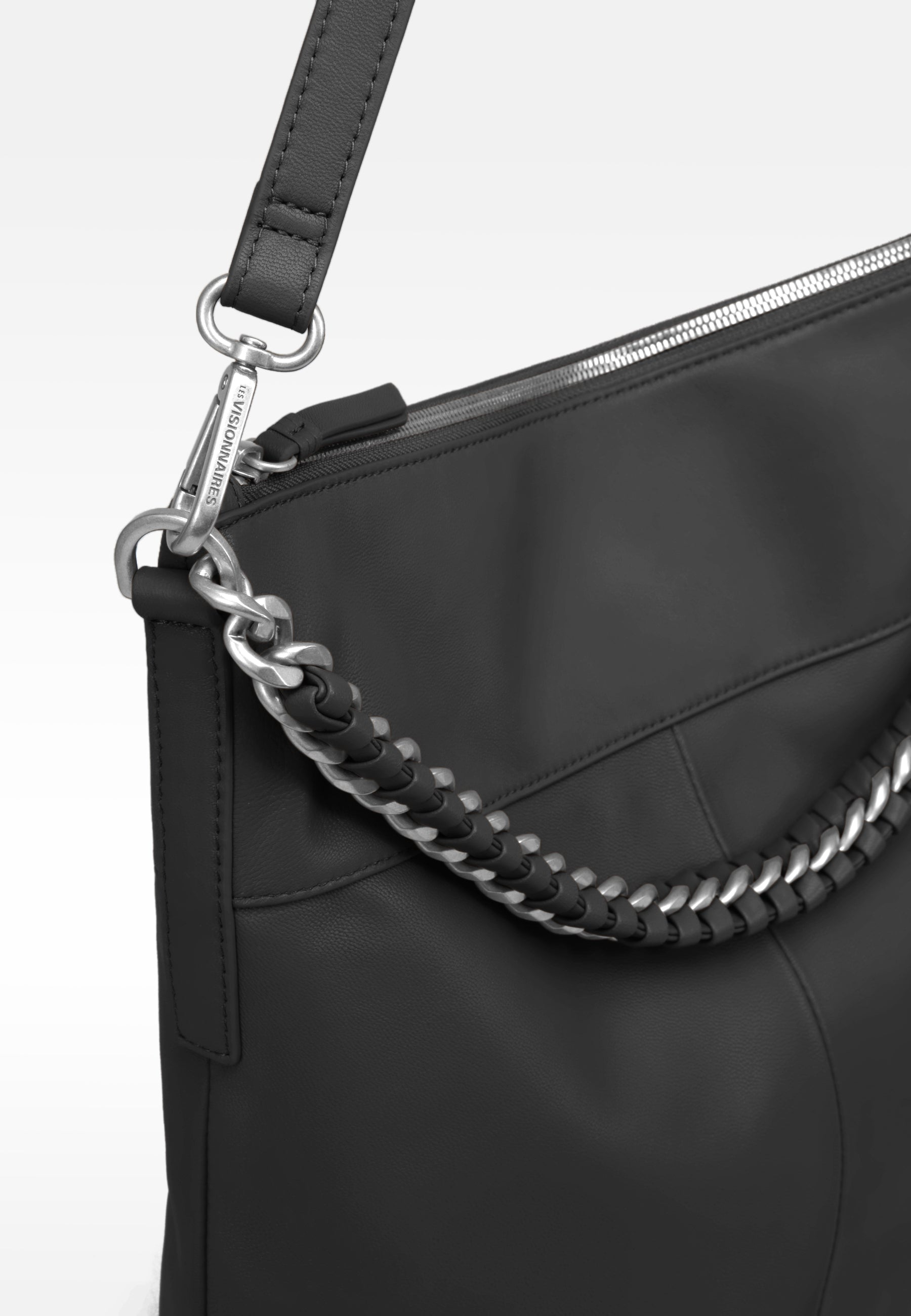 LES VISIONNAIRES- Bags- ANNI SOFT VOLUME- black / OS-cream / OS-taupe brown / OS-stone blue / OS