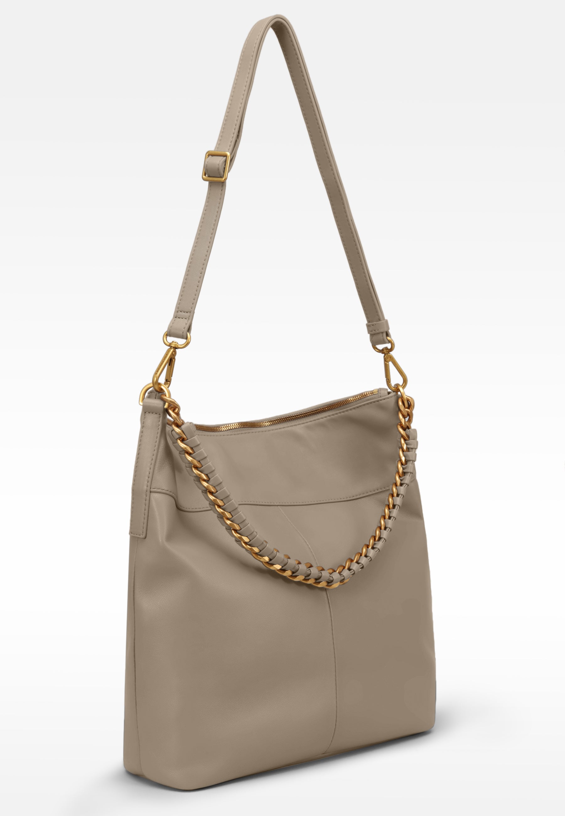 LES VISIONNAIRES- Bags- ANNI SOFT VOLUME- black / OS-cream / OS-taupe brown / OS-stone blue / OS