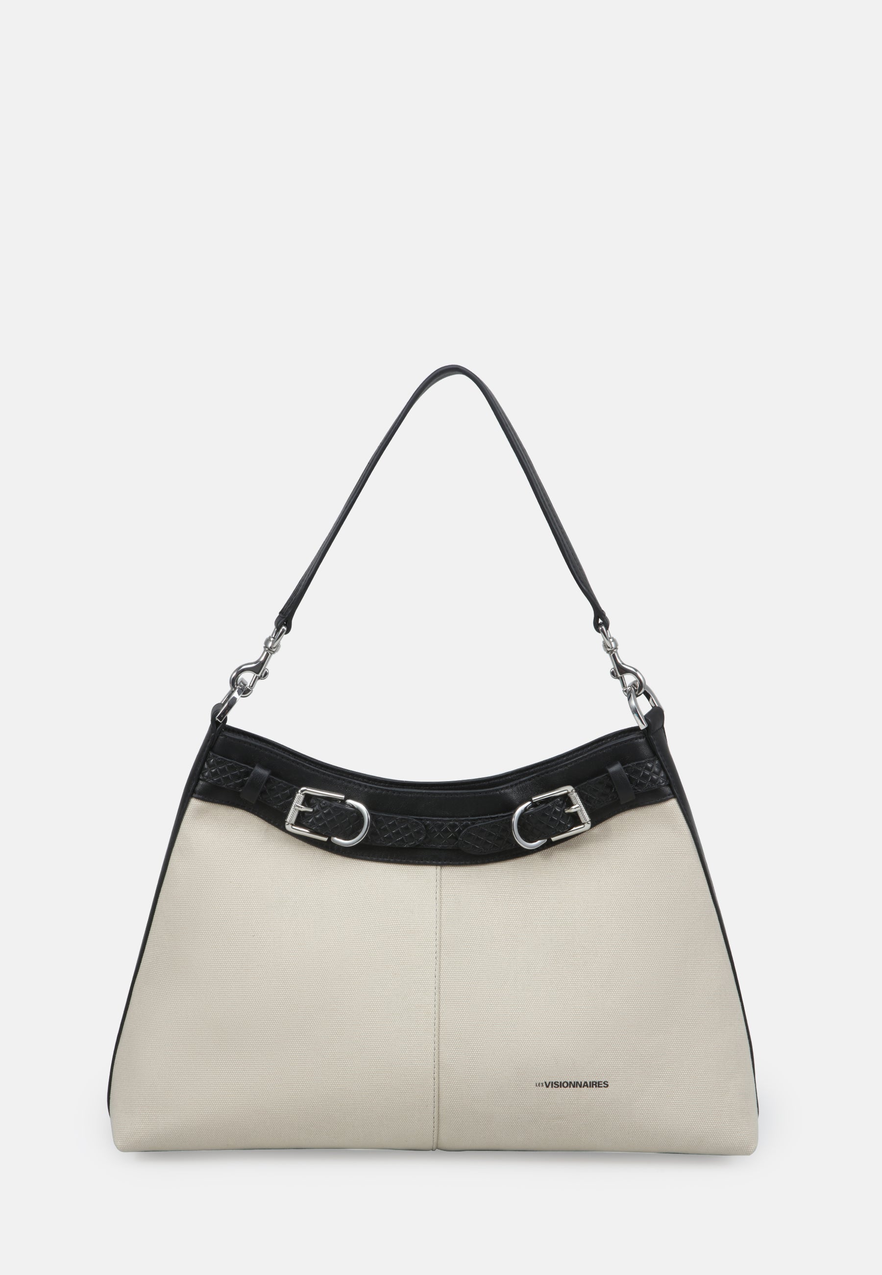 LES VISIONNAIRES- Bags- ELISA CANVAS- off white / black / OS