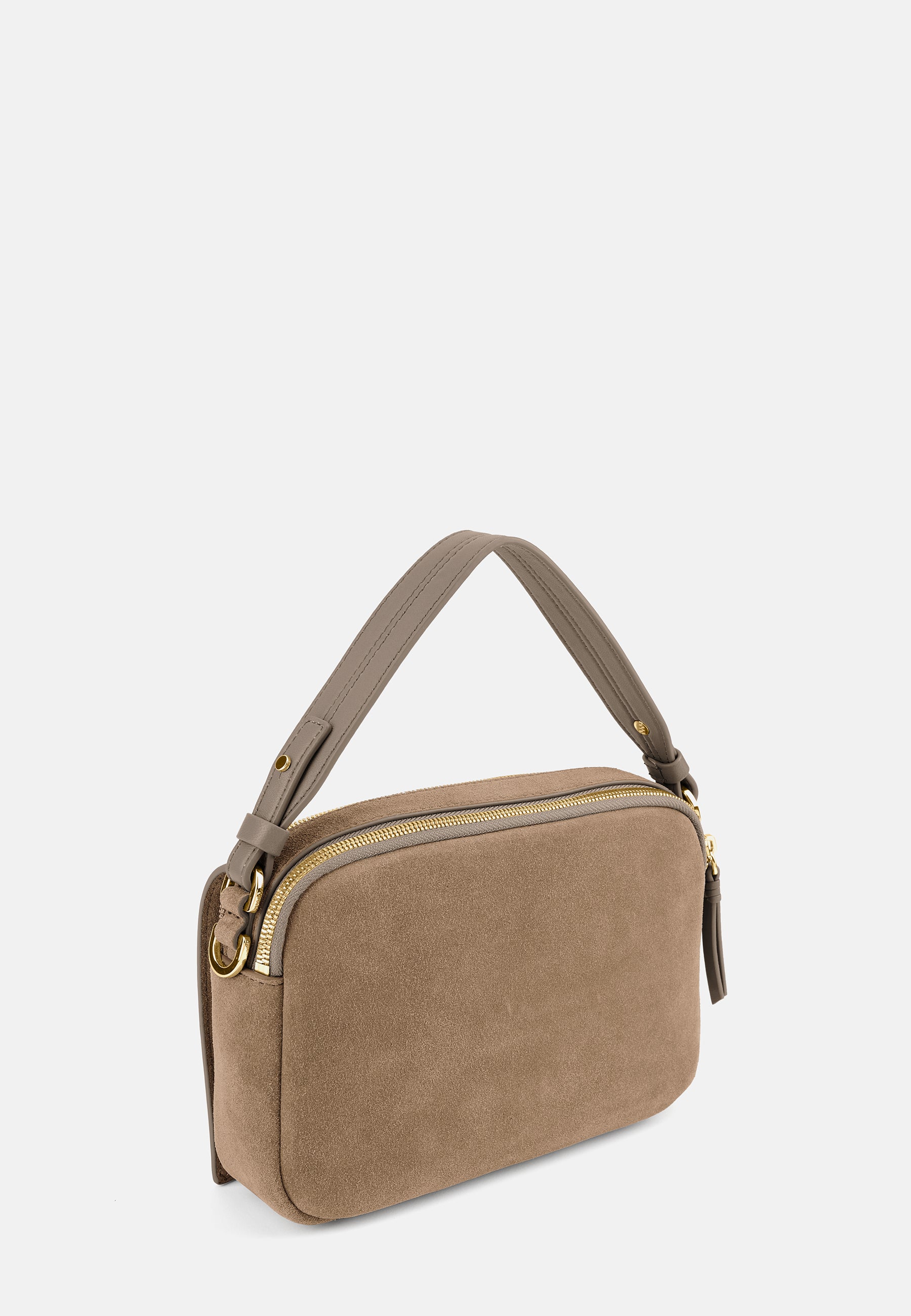 LES VISIONNAIRES- Bags- EMILY COZY- mushroom / capuccino beige / OS-chocolate brown / OS-titanium grey / OS-vinyard red / OS
