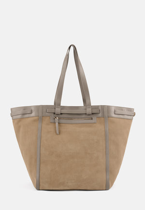 mushroom / cappuccino beige