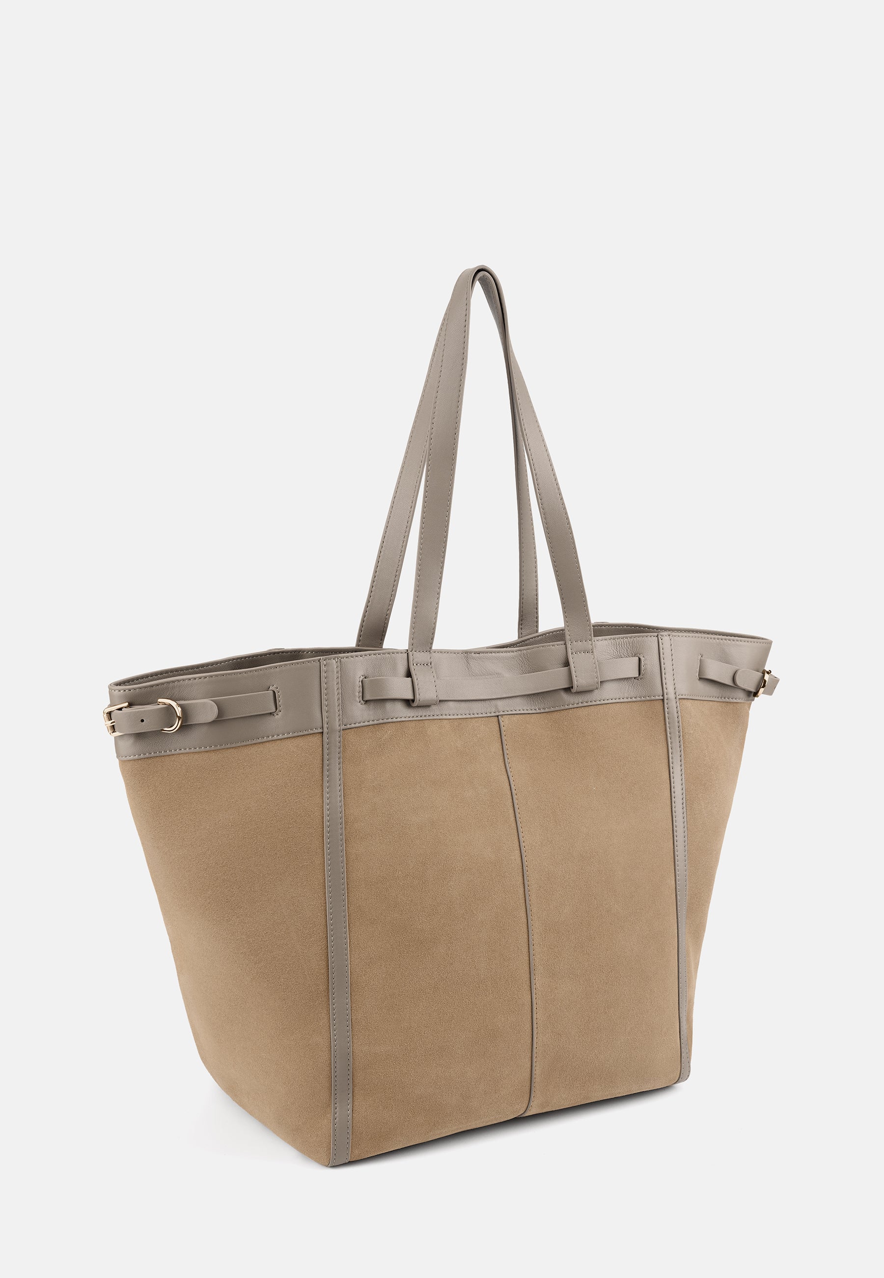 LES VISIONNAIRES- Bags- FELICIA COZY- mushroom / capuccino beige / OS-chocolate brown / OS-titanium grey / OS-vinyard red / OS