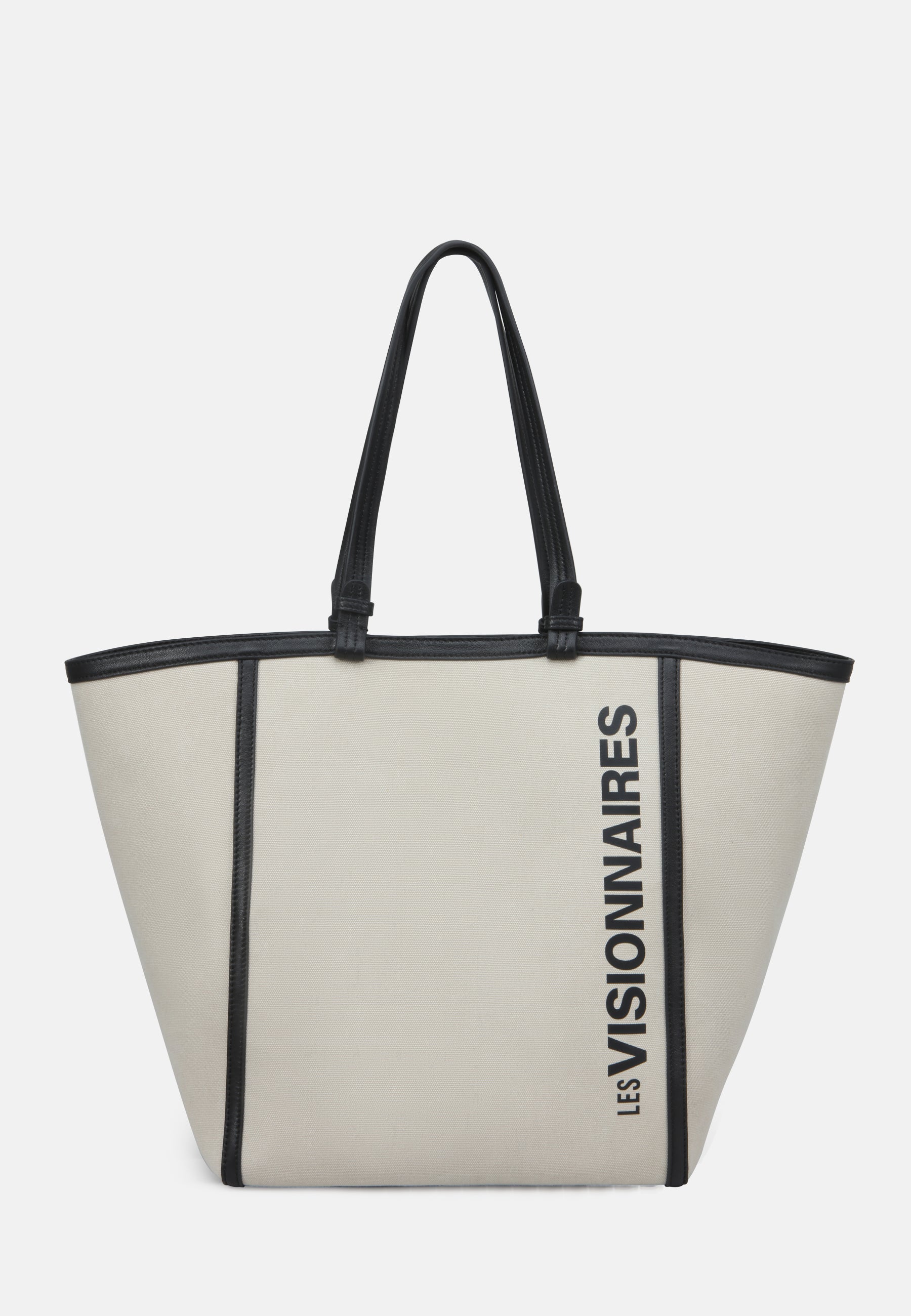 LES VISIONNAIRES- Bags- FIFI CANVAS- off white / black / OS