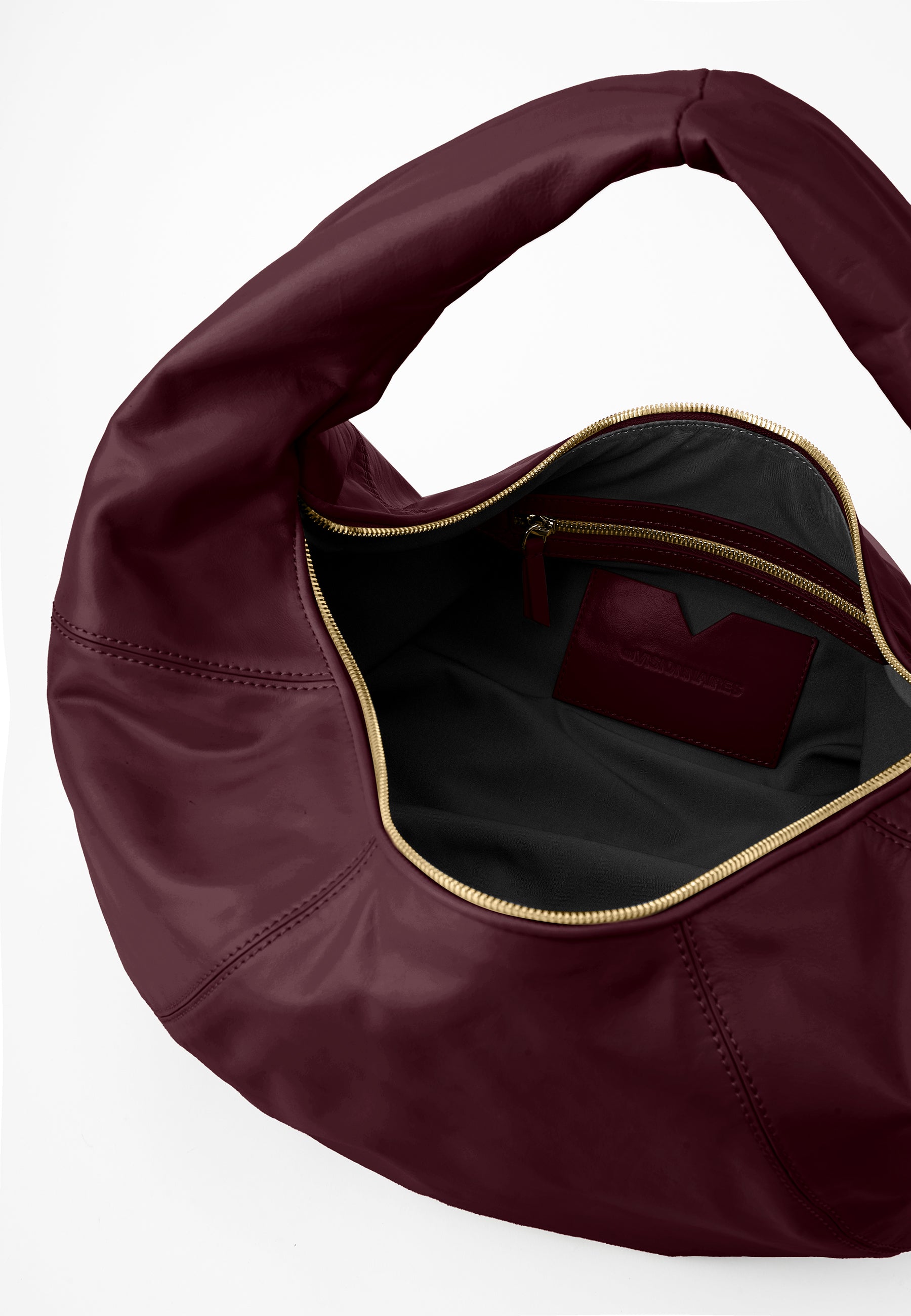 LES VISIONNAIRES- Bags- GRETA ICON CRINKLE- black / OS-glacier grey / OS-bordeaux red / OS-cameo rose / OS
