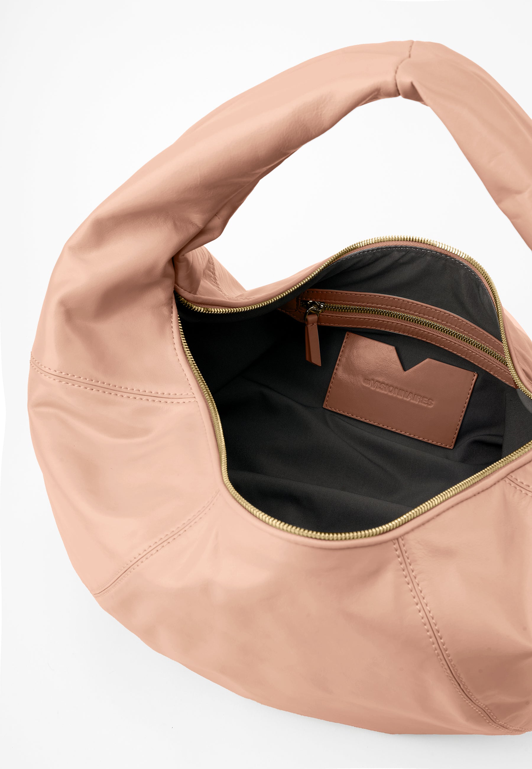 LES VISIONNAIRES- Bags- GRETA ICON CRINKLE- black / OS-glacier grey / OS-bordeaux red / OS-cameo rose / OS
