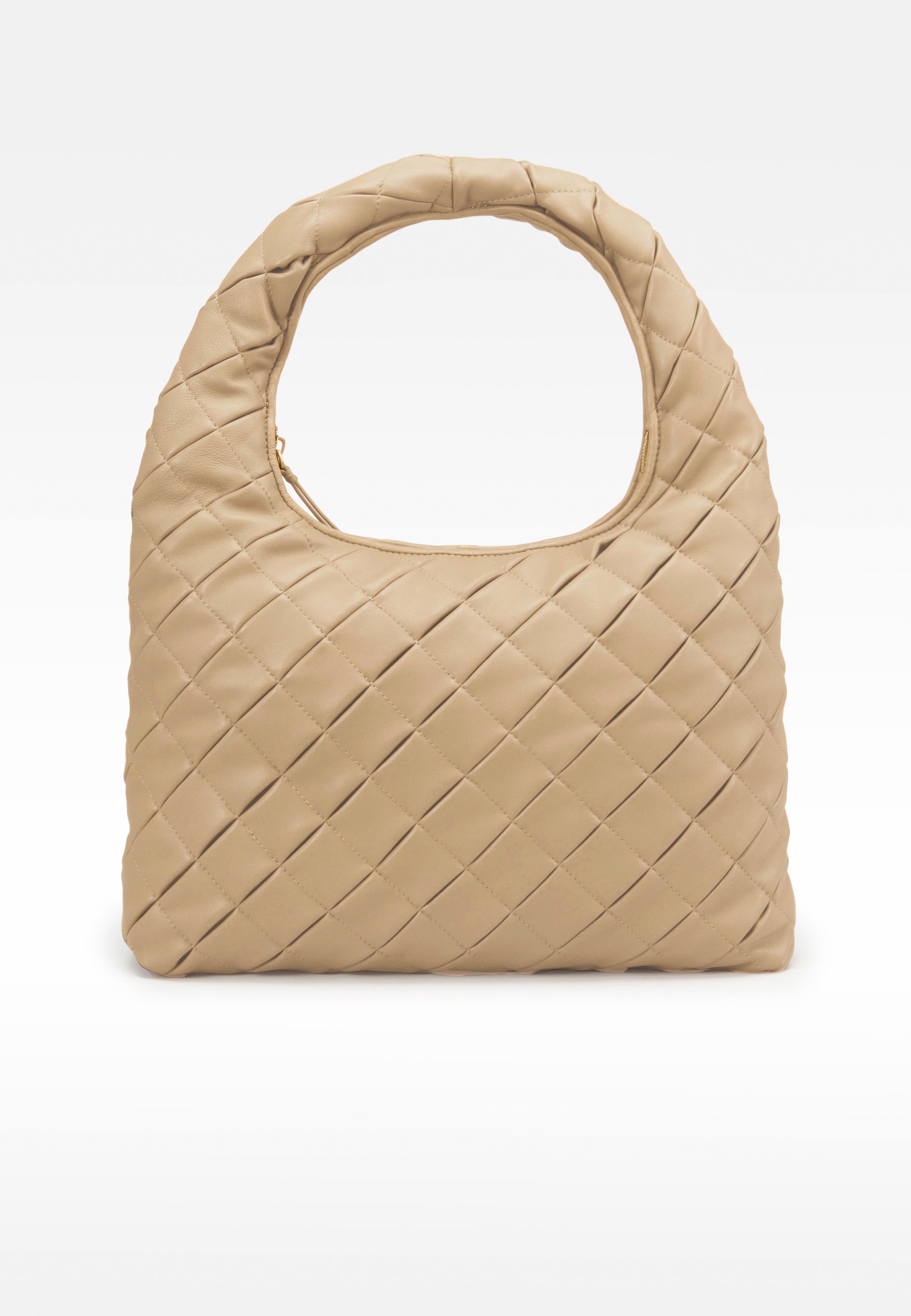 LES VISIONNAIRES- Bags- JADE QUILTED WEAVE- black / OS-cream / OS-caramel / OS-taupe brown / OS-cranberry / OS