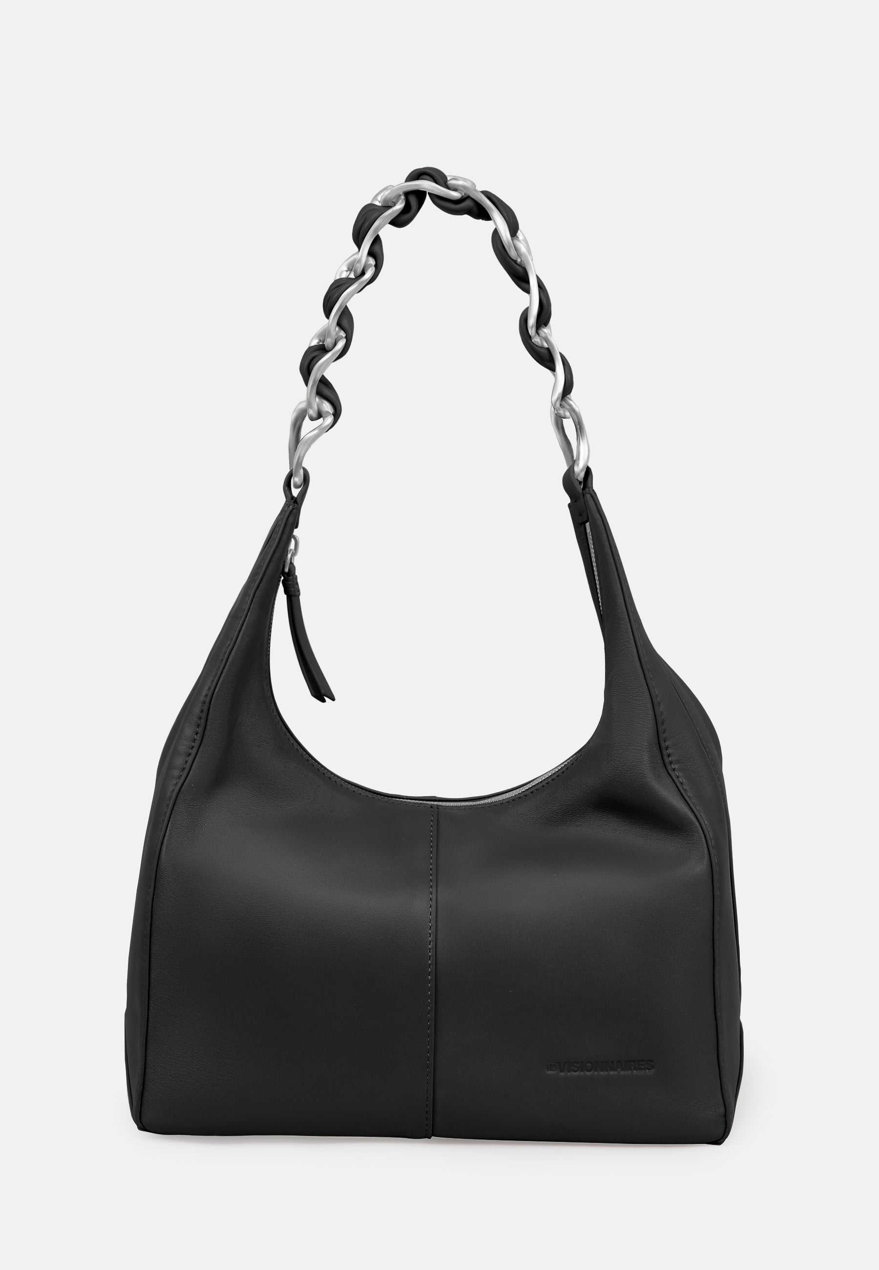 LES VISIONNAIRES- Bags- MIKA L CHAIN- black / OS-off white / OS-caramel / OS-cappuccino beige / OS-matcha tea / OS-dusk blue / OS-cranberry / OS