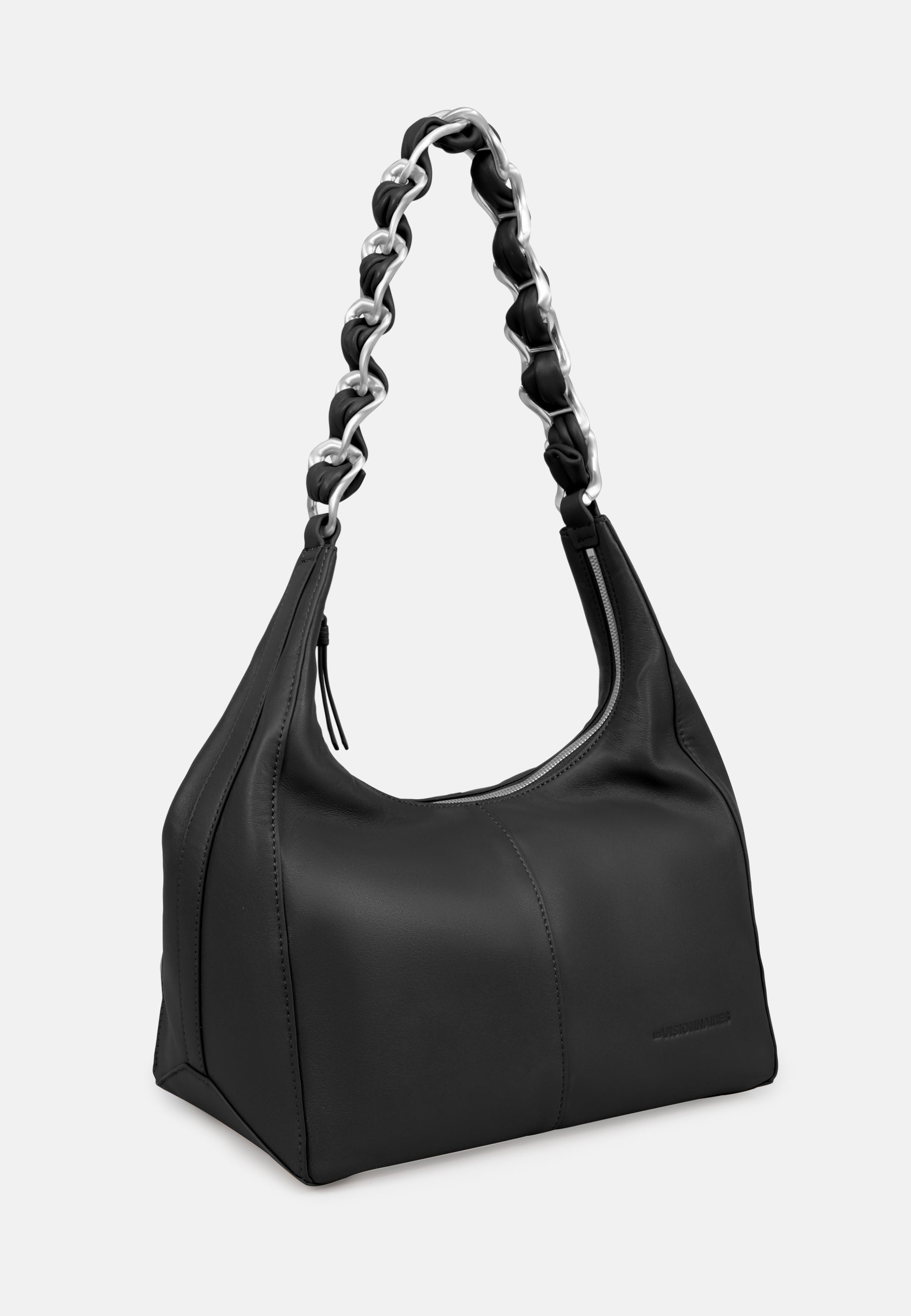 LES VISIONNAIRES- Bags- MIKA L CHAIN- black / OS-off white / OS-caramel / OS-cappuccino beige / OS-matcha tea / OS-dusk blue / OS-cranberry / OS