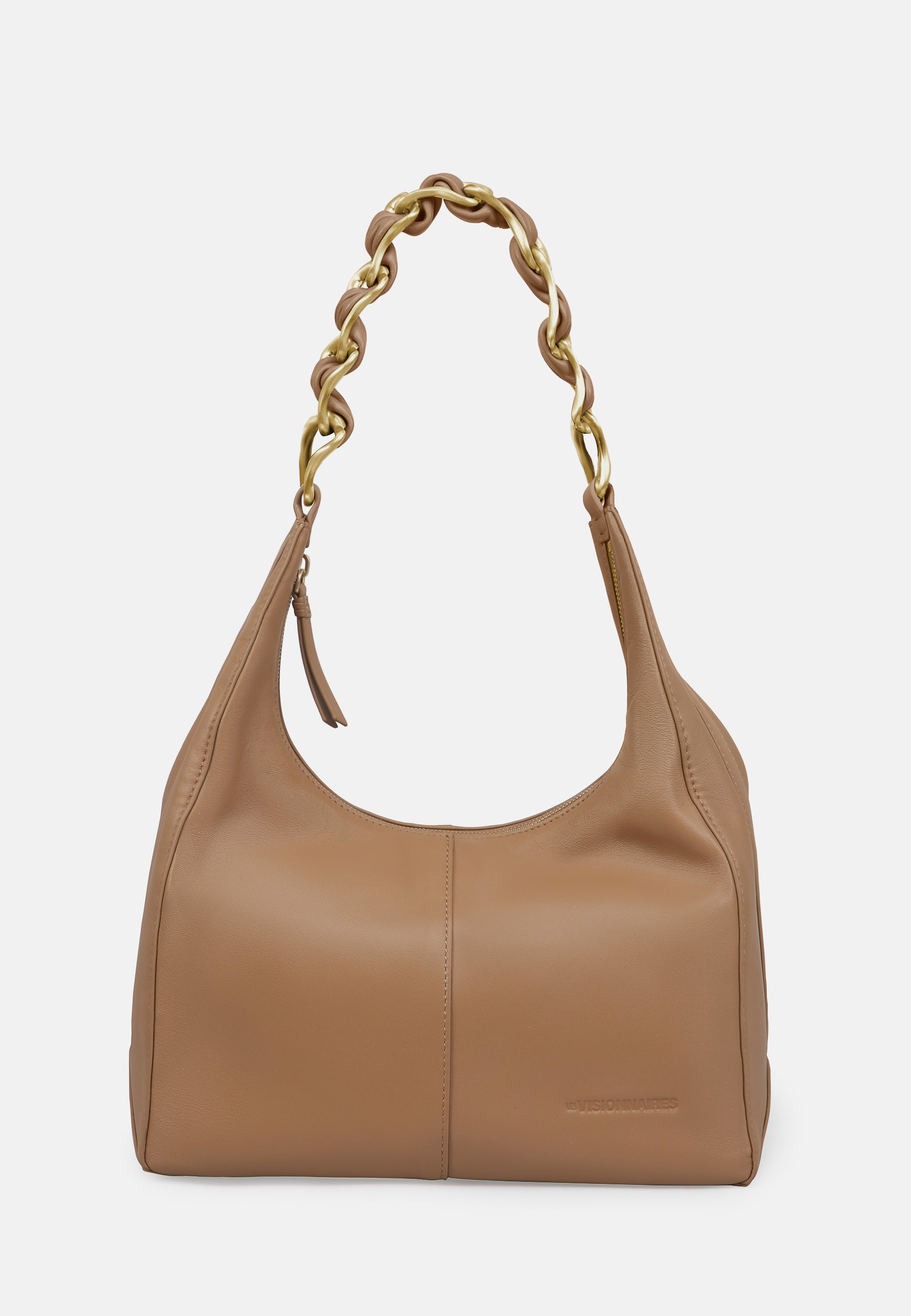 LES VISIONNAIRES- Bags- MIKA L CHAIN- black / OS-off white / OS-caramel / OS-cappuccino beige / OS-matcha tea / OS-dusk blue / OS-cranberry / OS