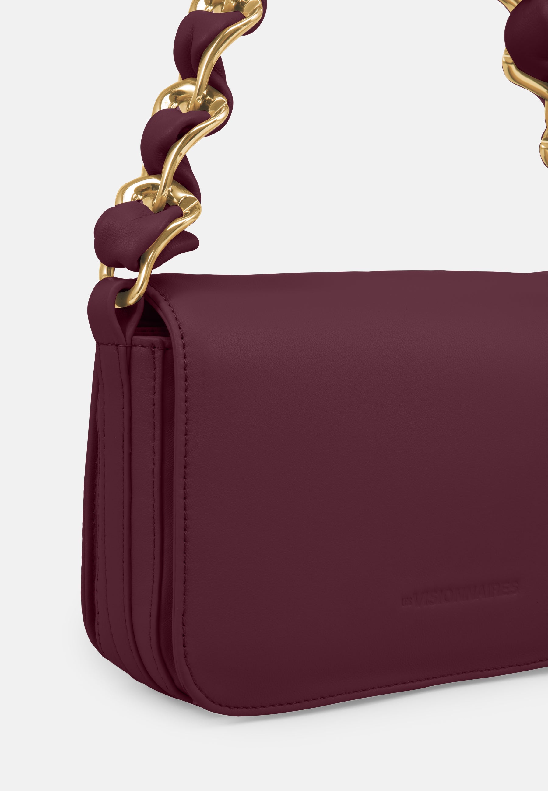 LES VISIONNAIRES- Bags- MILA CHAIN- black / OS-off white / OS-caramel / OS-cappuccino beige / OS-matcha tea / OS-dusk blue / OS-cranberry / OS