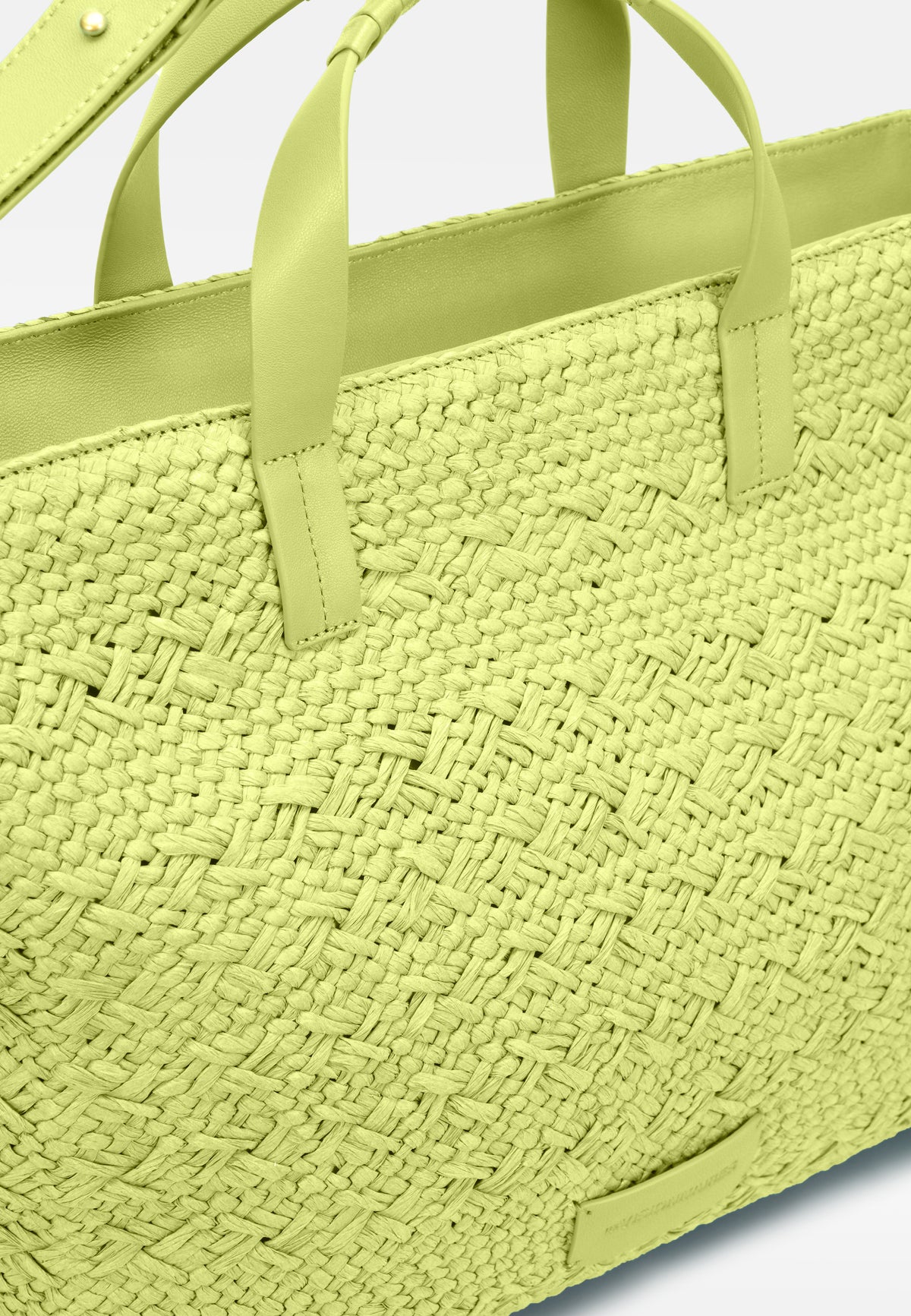 LES VISIONNAIRES- Bags- NIA RAFFIA- nature print / taupe brown / OS-yellow print / taupe brown / OS-nature / taupe brown / OS-grey / OS-green / OS-light green / OS-blue / OS-lilac / OS