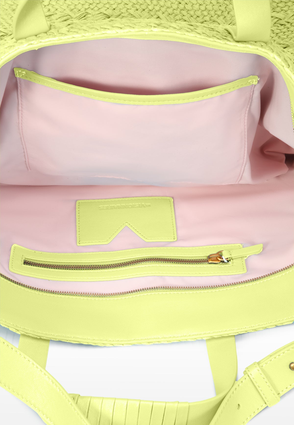 LES VISIONNAIRES- Bags- NIA RAFFIA- nature print / taupe brown / OS-yellow print / taupe brown / OS-nature / taupe brown / OS-grey / OS-green / OS-light green / OS-blue / OS-lilac / OS