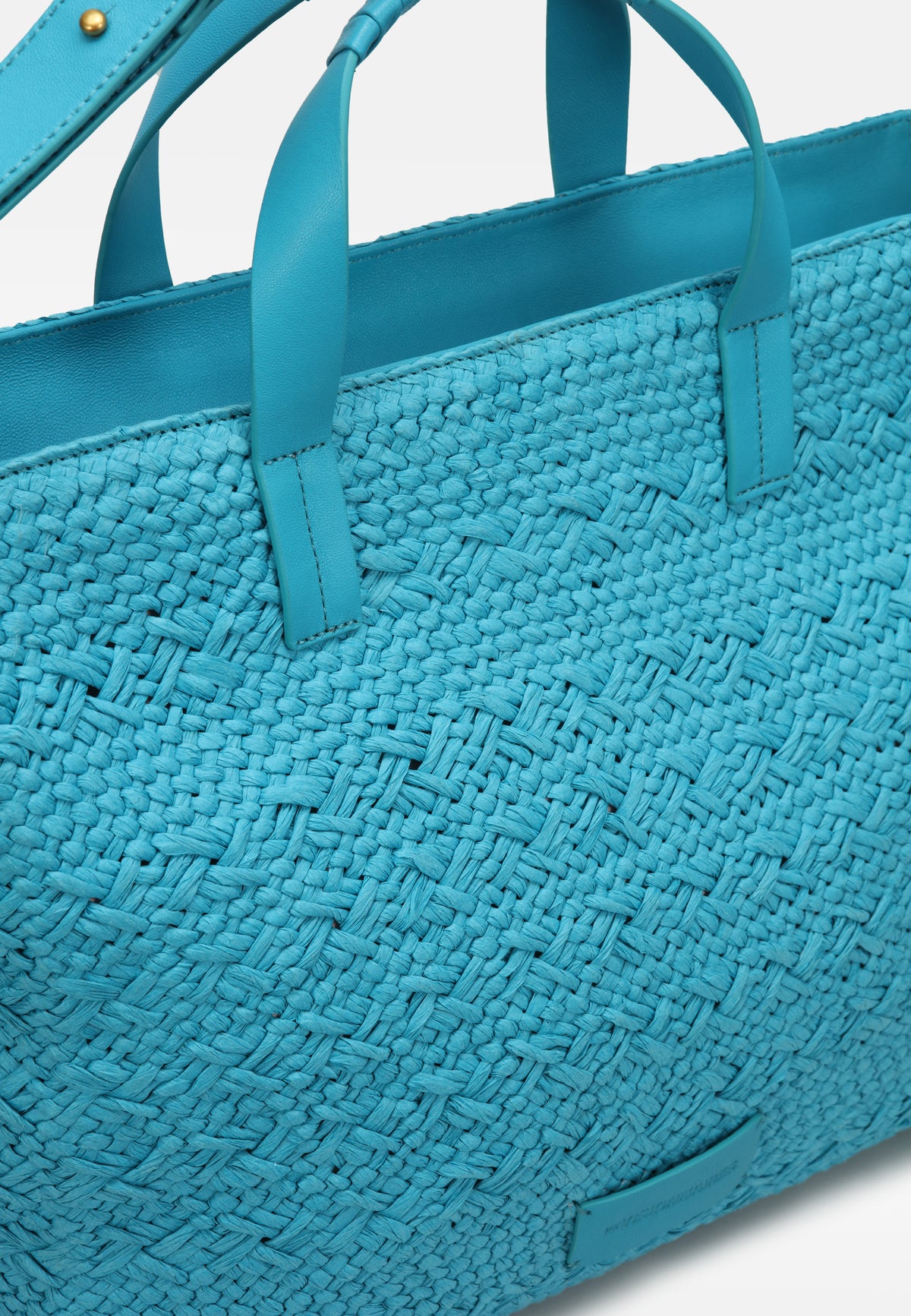 LES VISIONNAIRES- Bags- NIA RAFFIA- nature print / taupe brown / OS-yellow print / taupe brown / OS-nature / taupe brown / OS-grey / OS-green / OS-light green / OS-blue / OS-lilac / OS